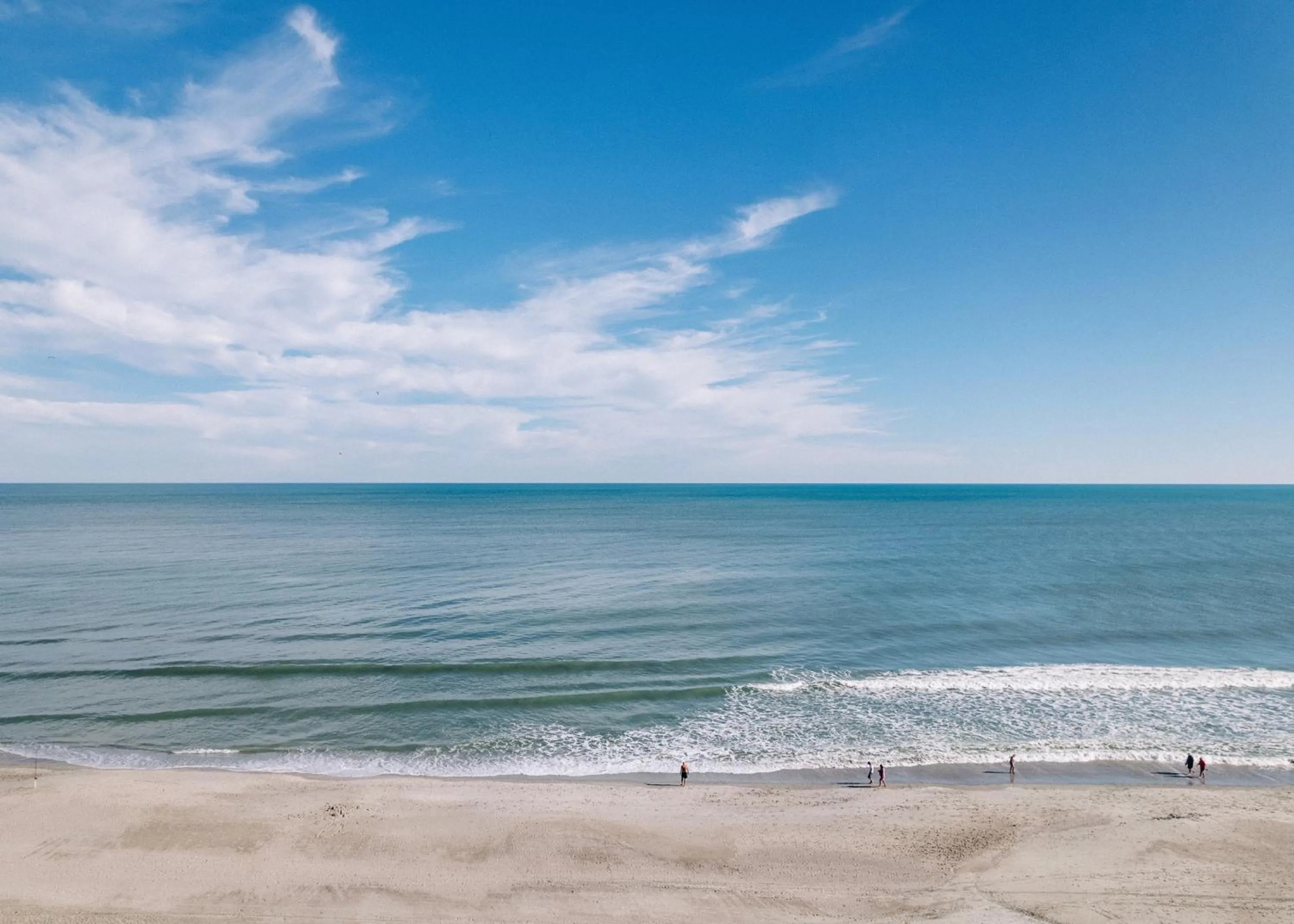 Beach in Sandcastle Oceanfront Resort at the Pavilion
