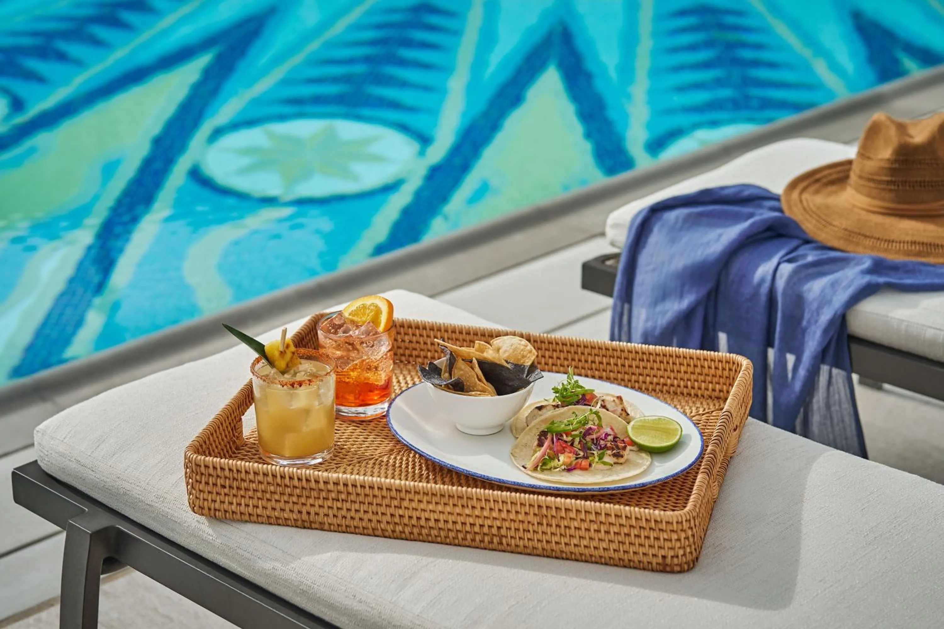 Food and drinks in Montage Laguna Beach