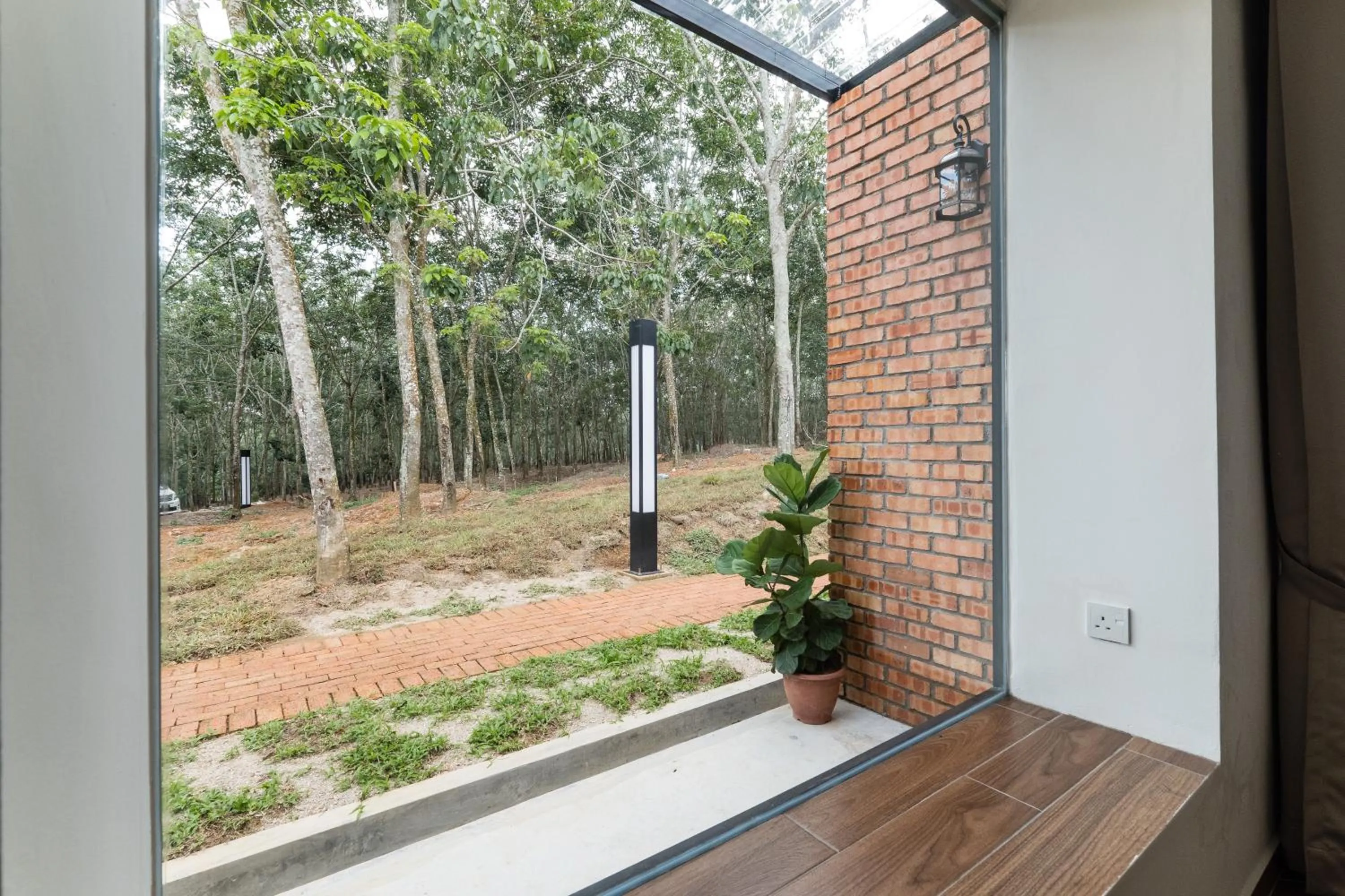 Patio in The Rubber Escape, Melaka