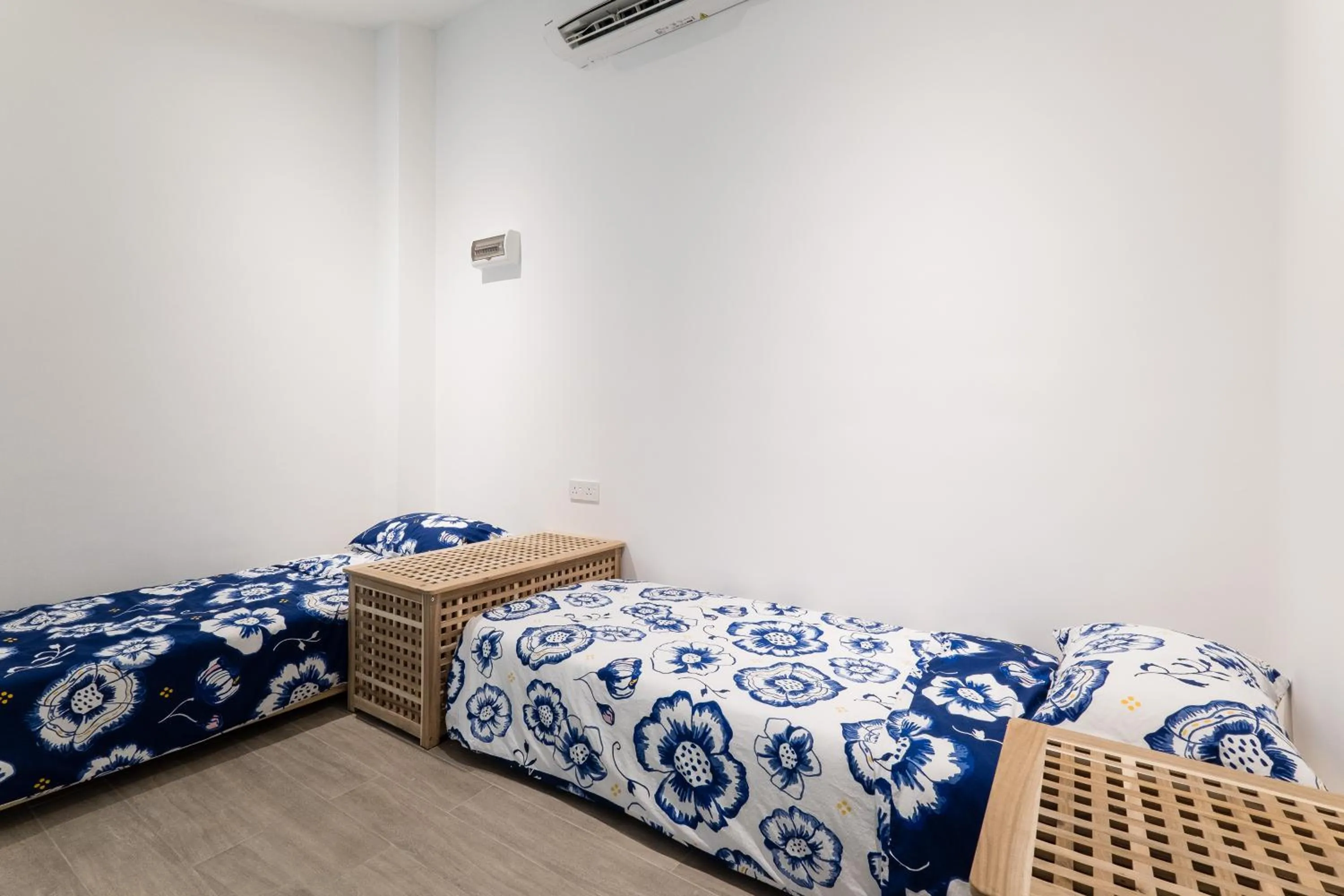 Bed in The Rubber Escape, Melaka