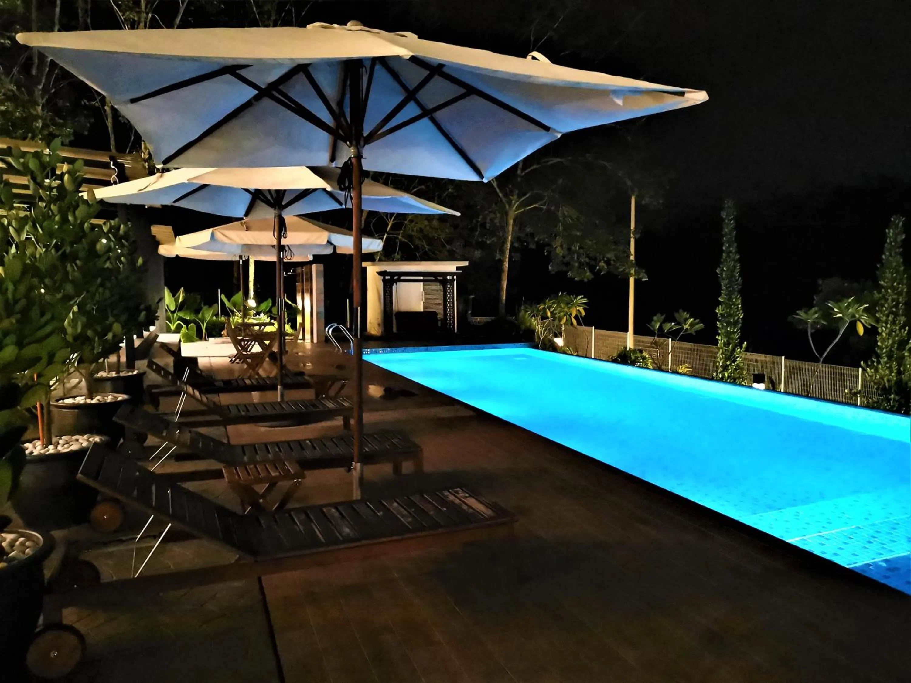 Patio in The Rubber Escape, Melaka