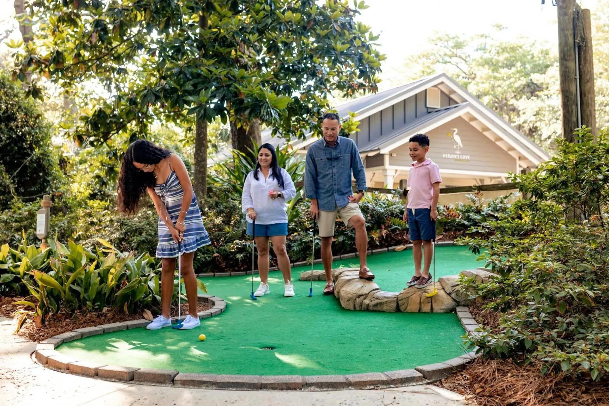 Minigolf in Omni Amelia Island Resort & Spa