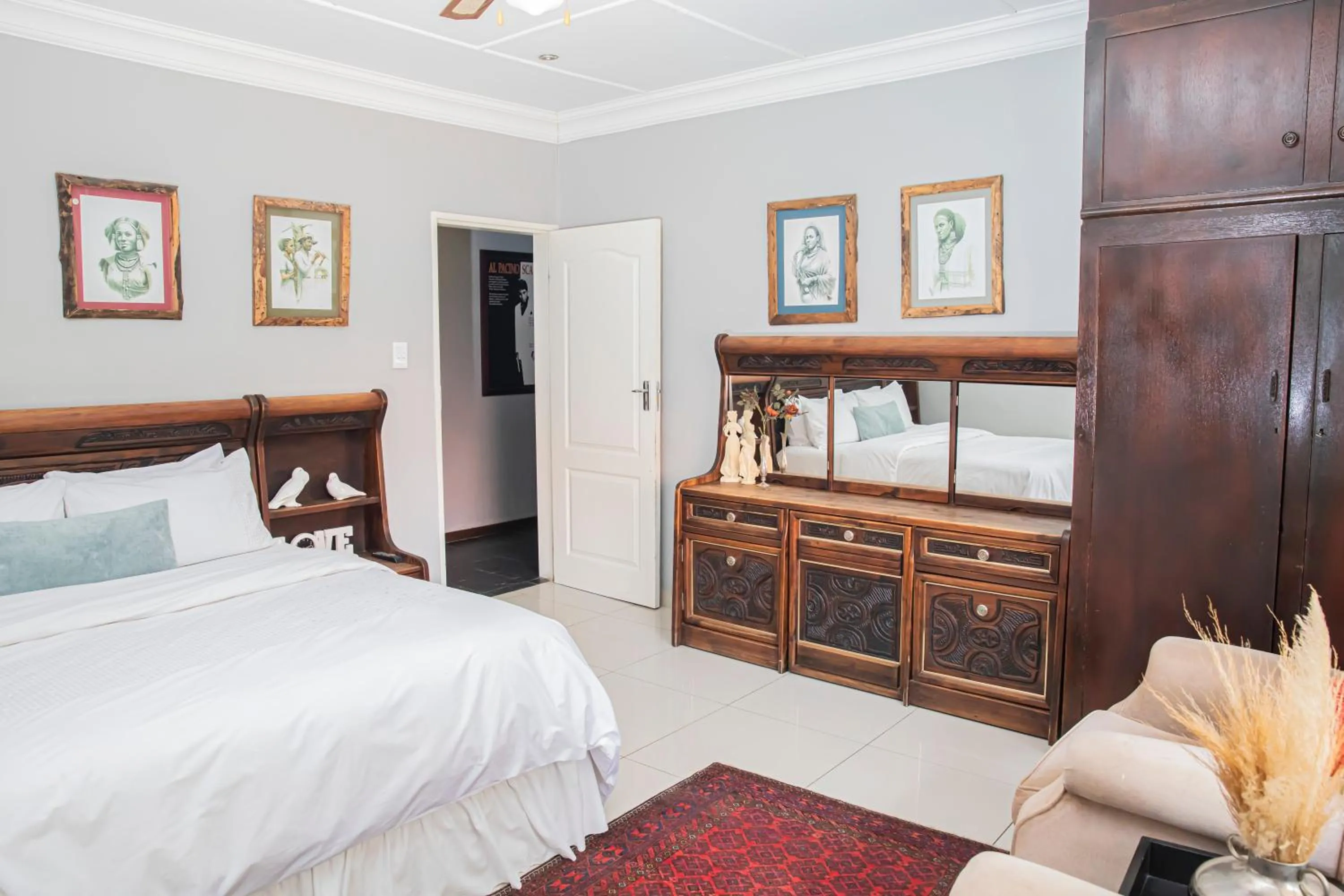 Bed in The Afropolitan