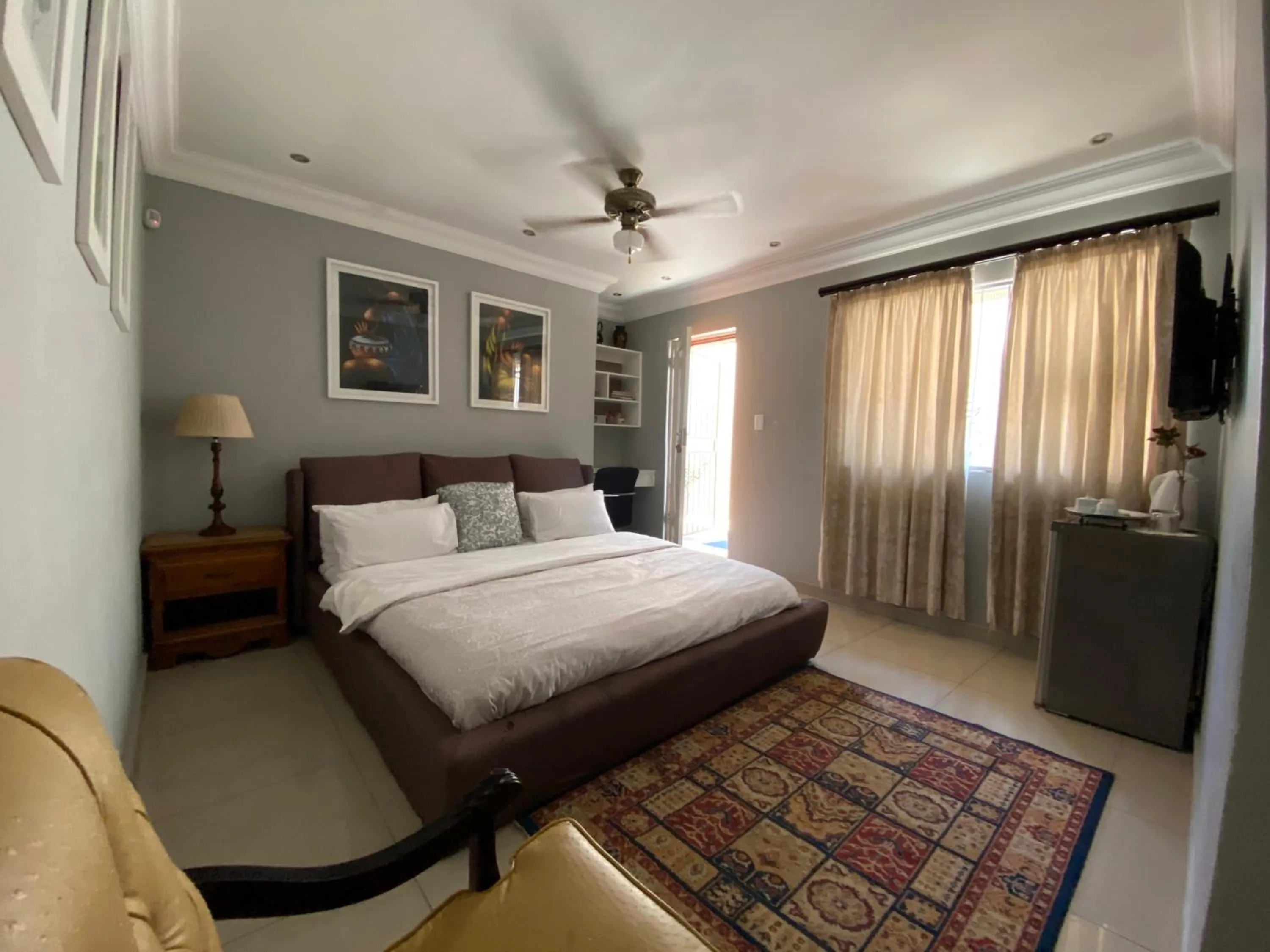 Bed in The Afropolitan