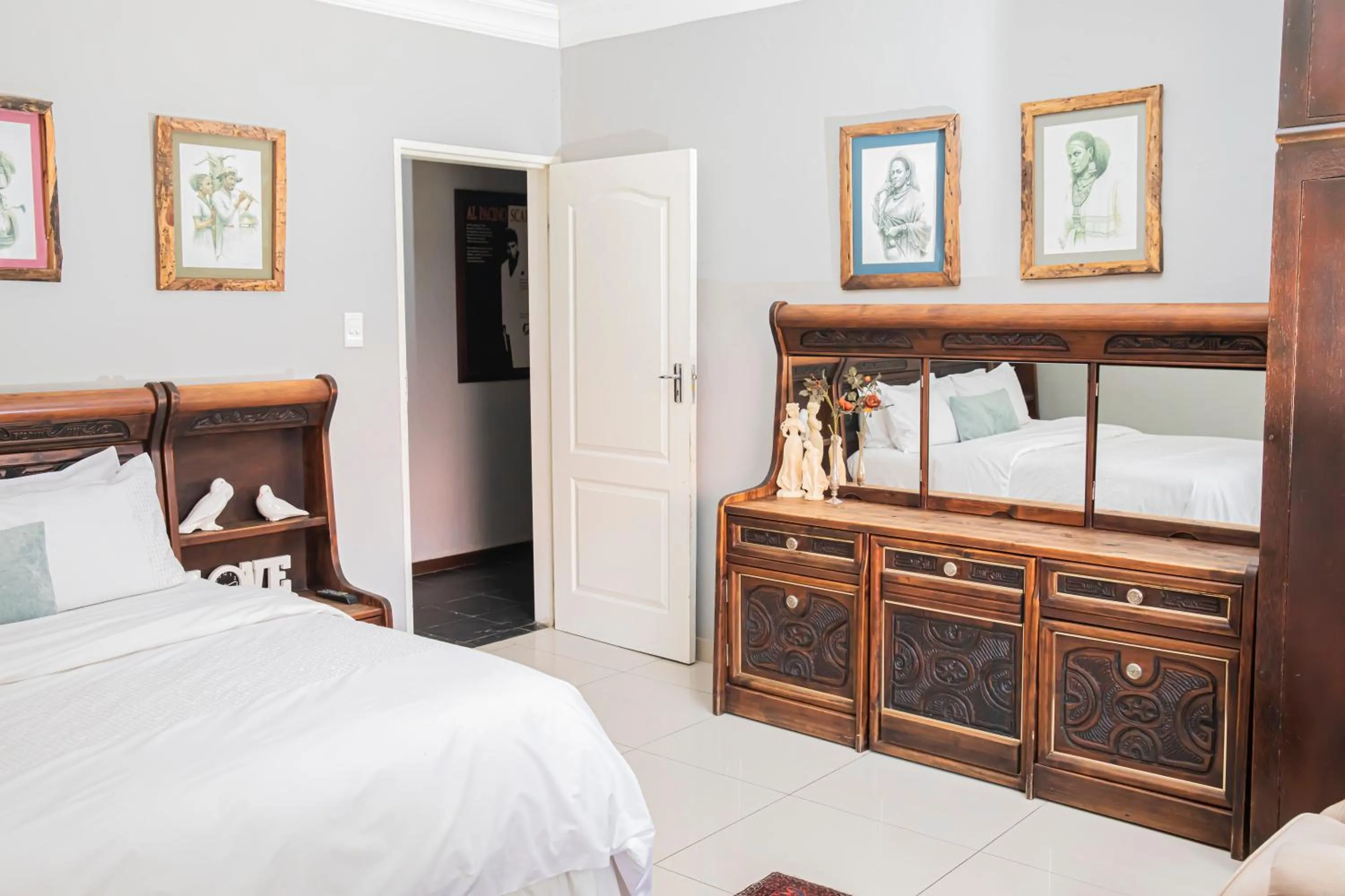 Bed in The Afropolitan