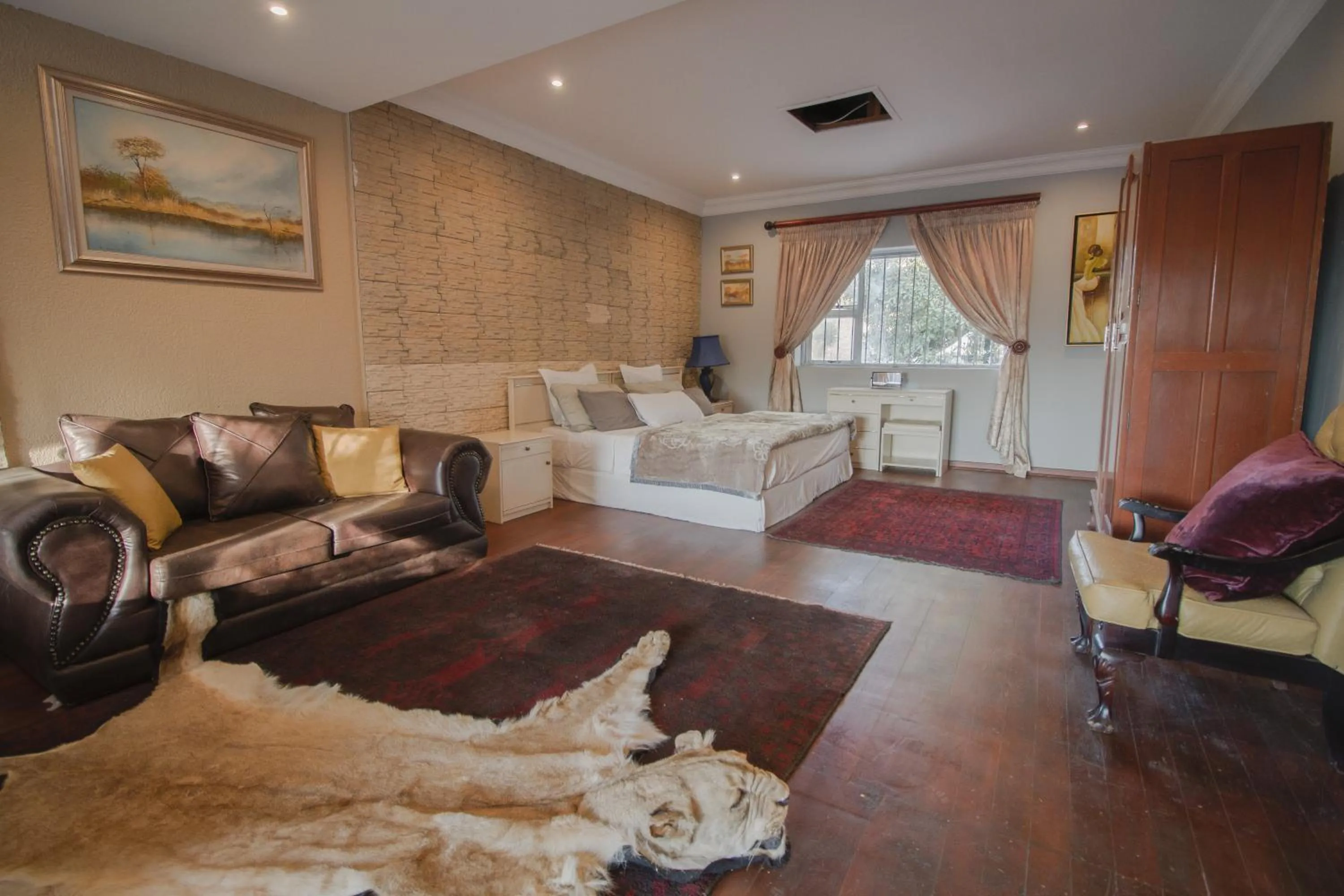 Living room in The Afropolitan