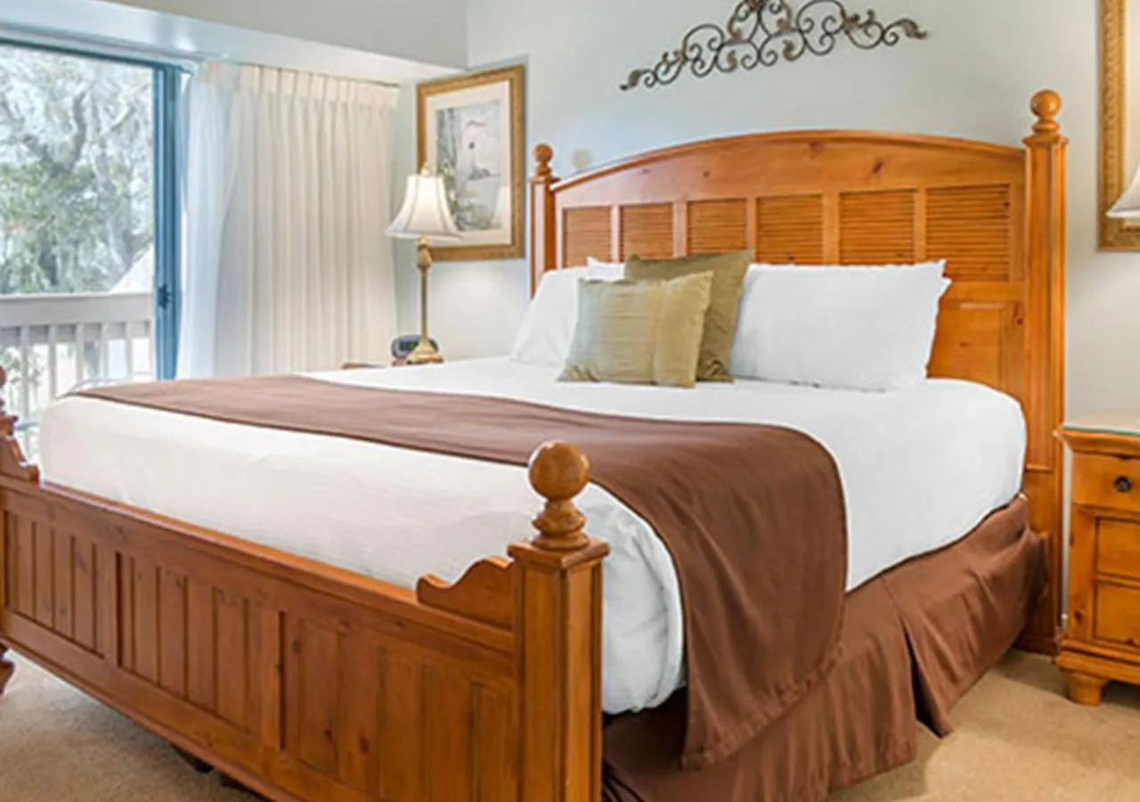 Bedroom, Bed in Villas Of Amelia Island