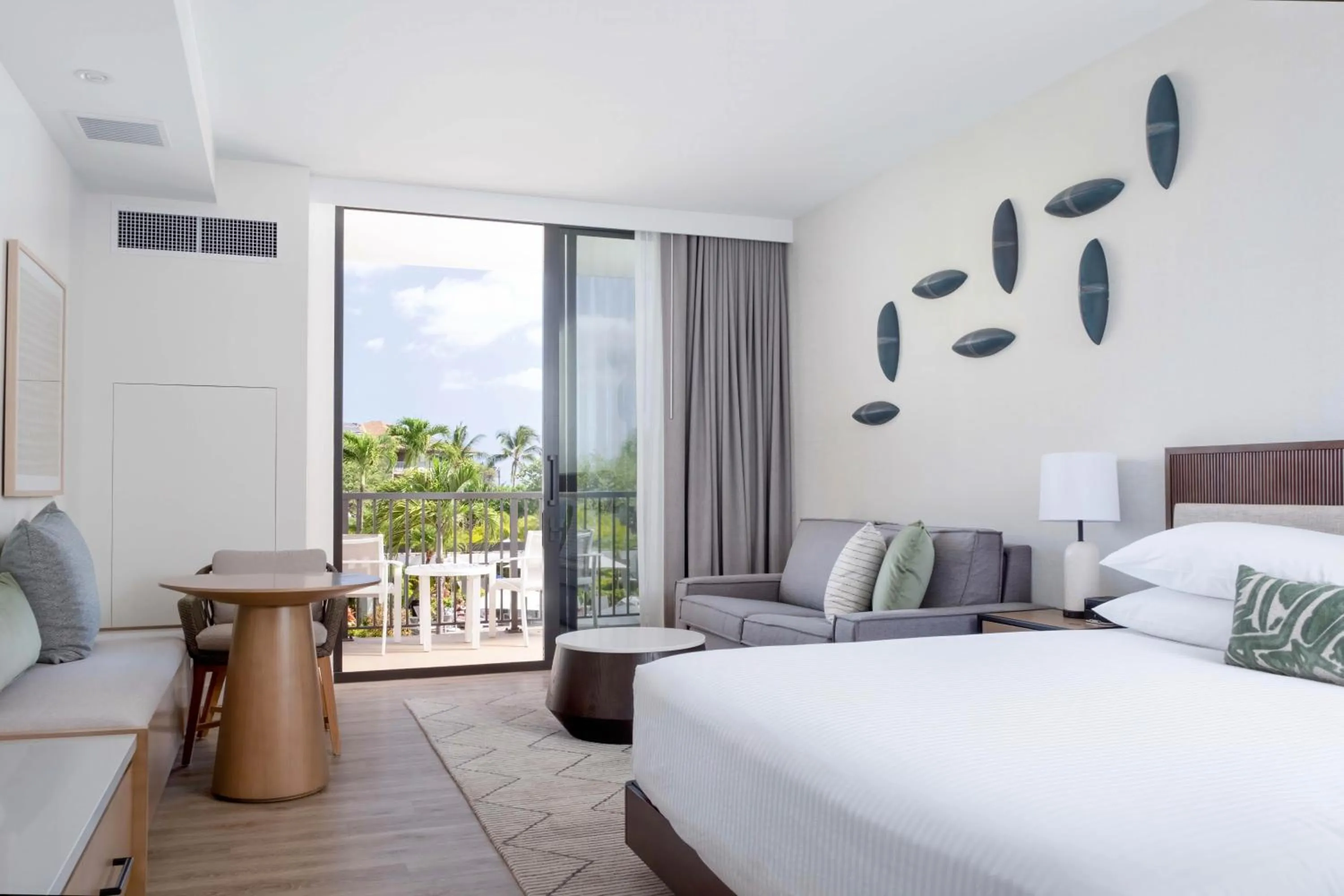 View (from property/room), Bed in Maui Coast Hotel