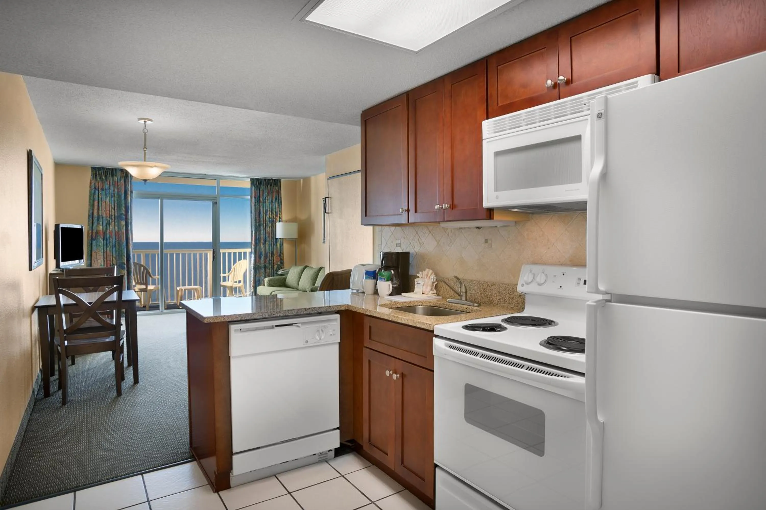 Kitchen or kitchenette in Sea Watch Resort