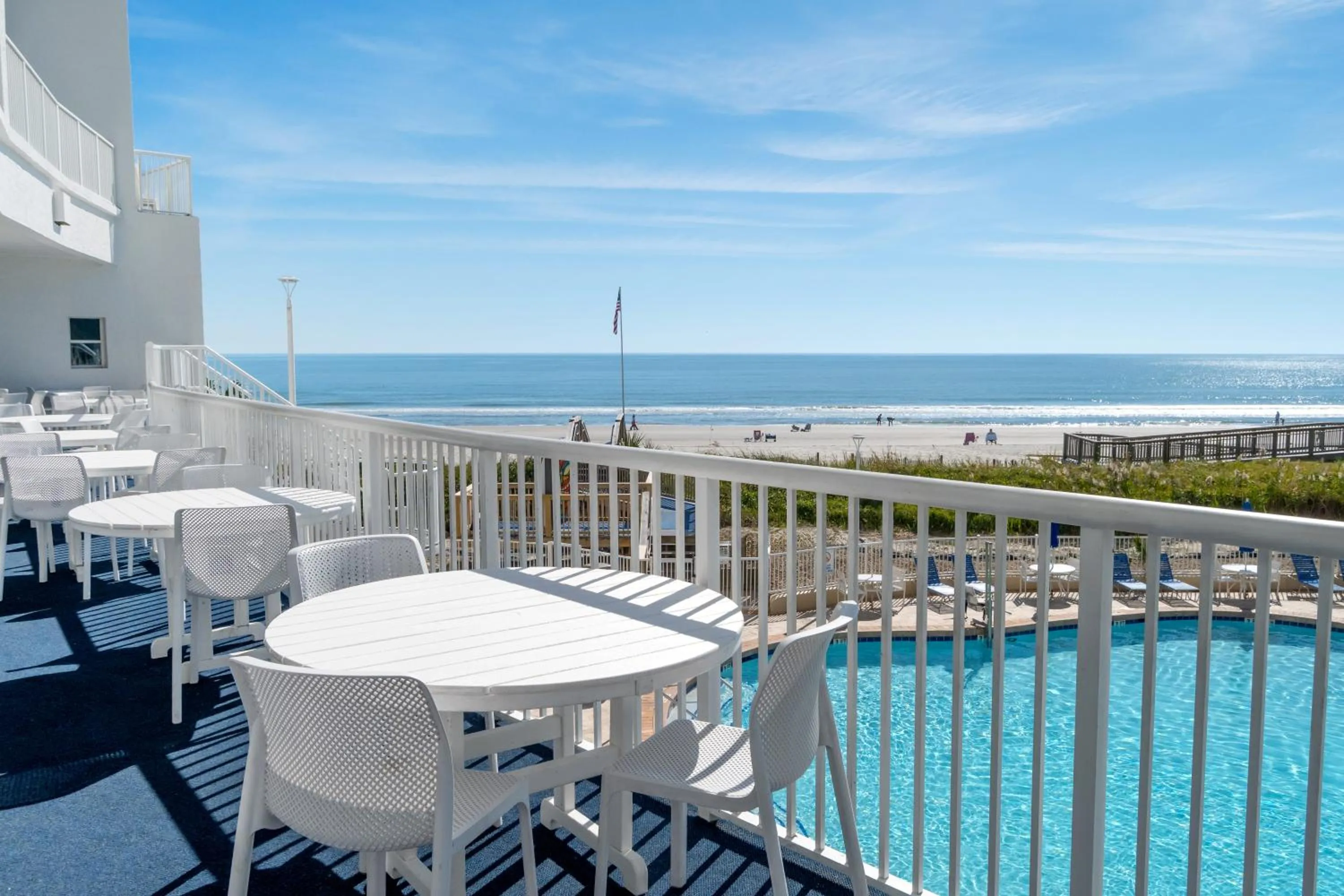 Dining area in Sea Watch Resort