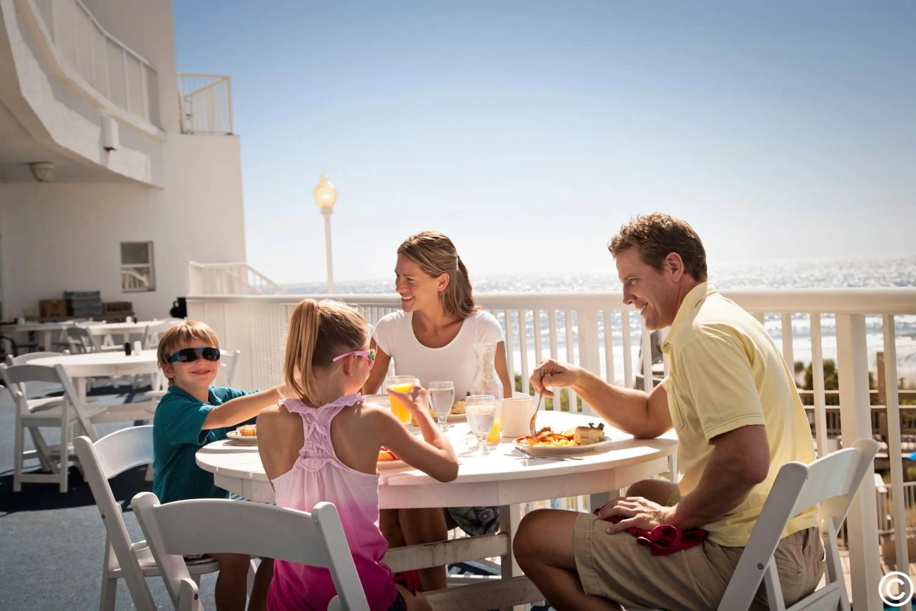 Facade/entrance in Sea Watch Resort