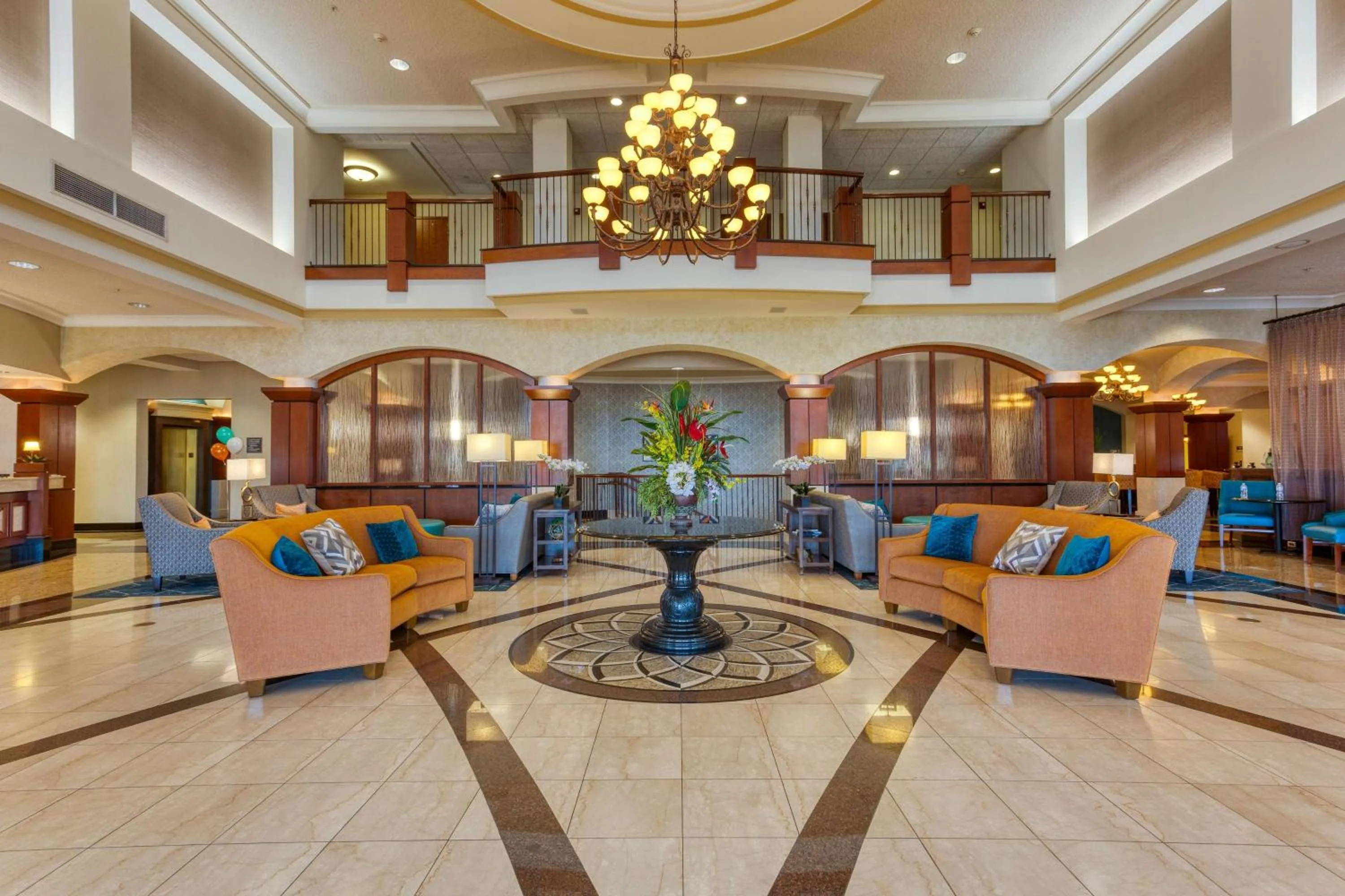 Lobby or reception in Drury Plaza Hotel St. Louis Chesterfield