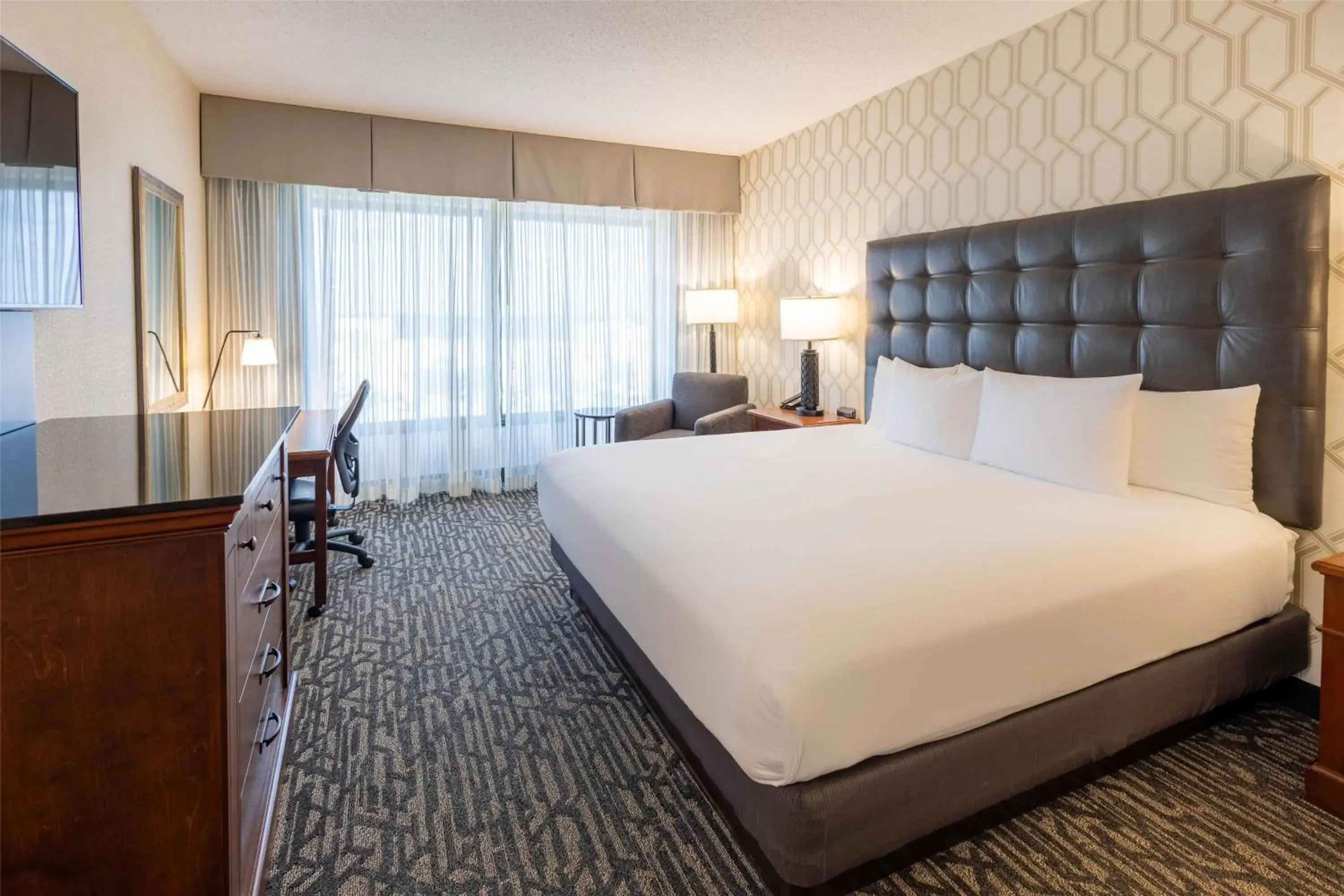 King Suite with Sofa Bed - Accessible, Roll-in Shower in Drury Plaza Hotel St. Louis Chesterfield King Suite with Sofa Bed - Accessible, Roll-in Shower in Drury Plaza Hotel St. Louis Chesterfield