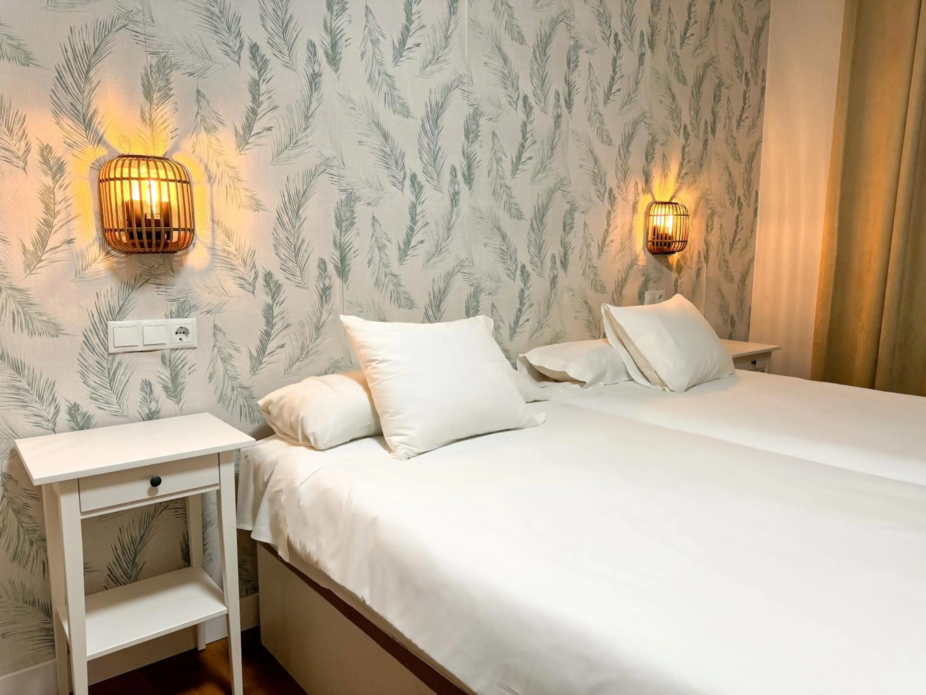 Bed in Hotel Plaza Mayor