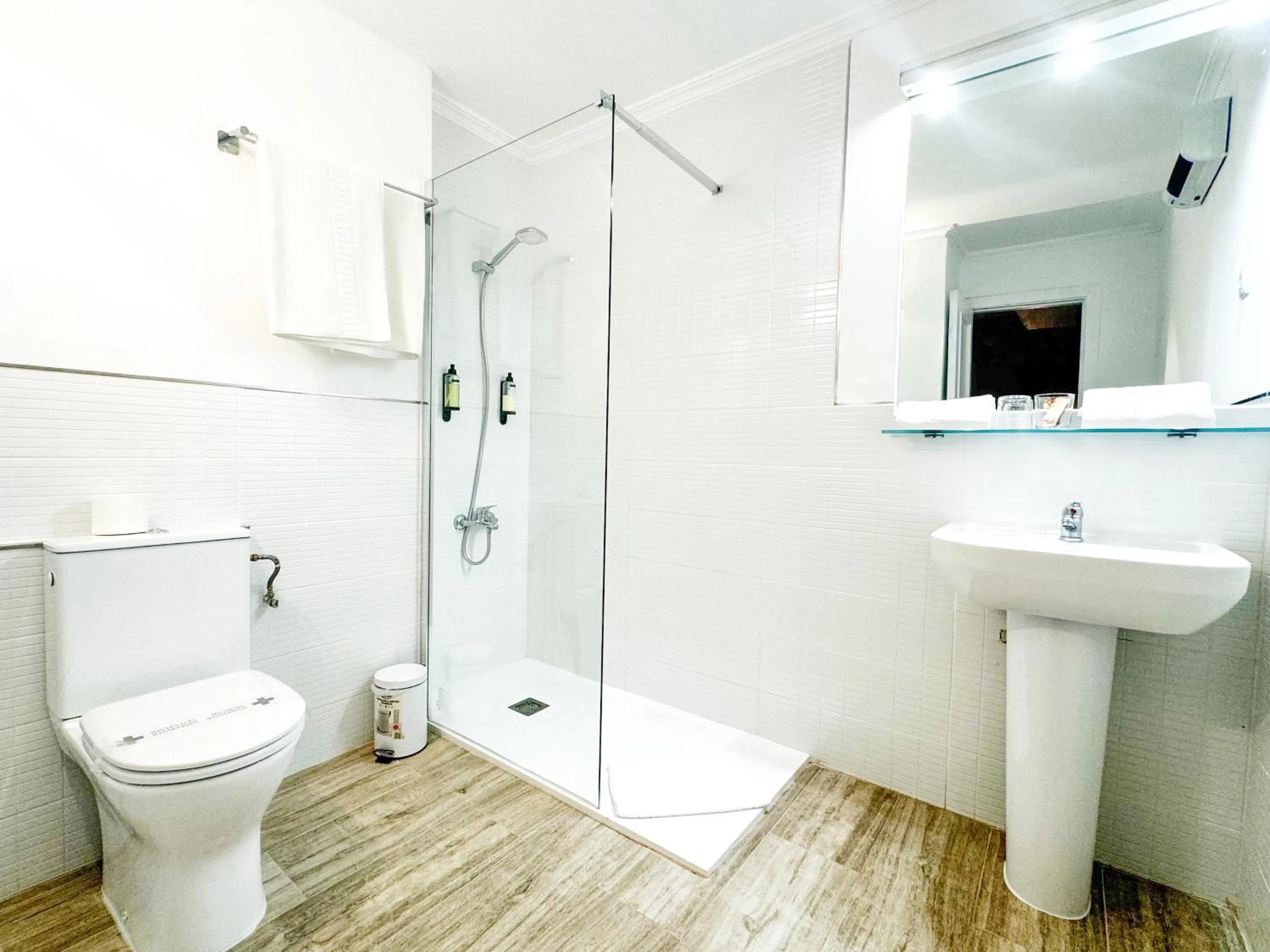 Shower in Hotel Plaza Mayor