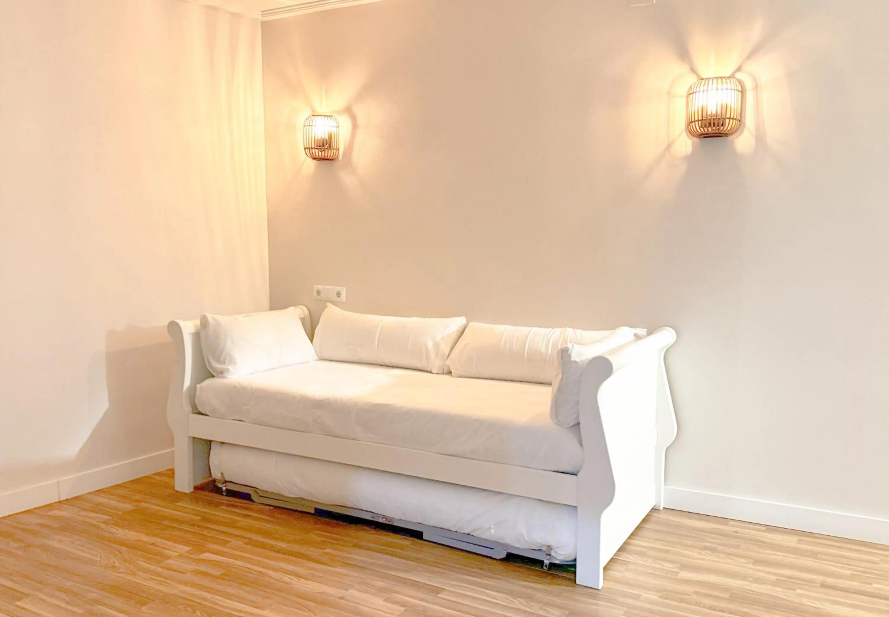 Bed in Hotel Plaza Mayor