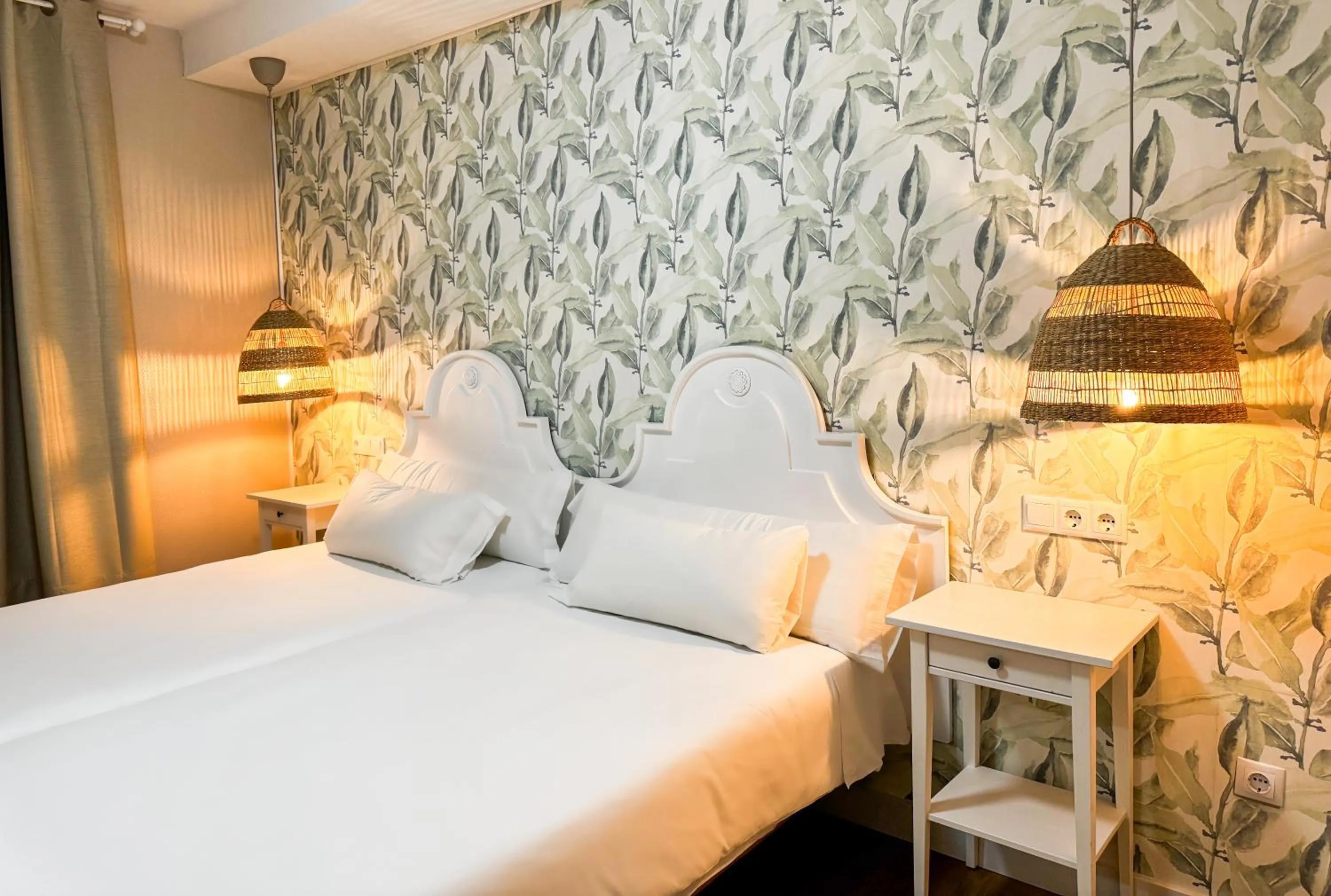 Bed in Hotel Plaza Mayor