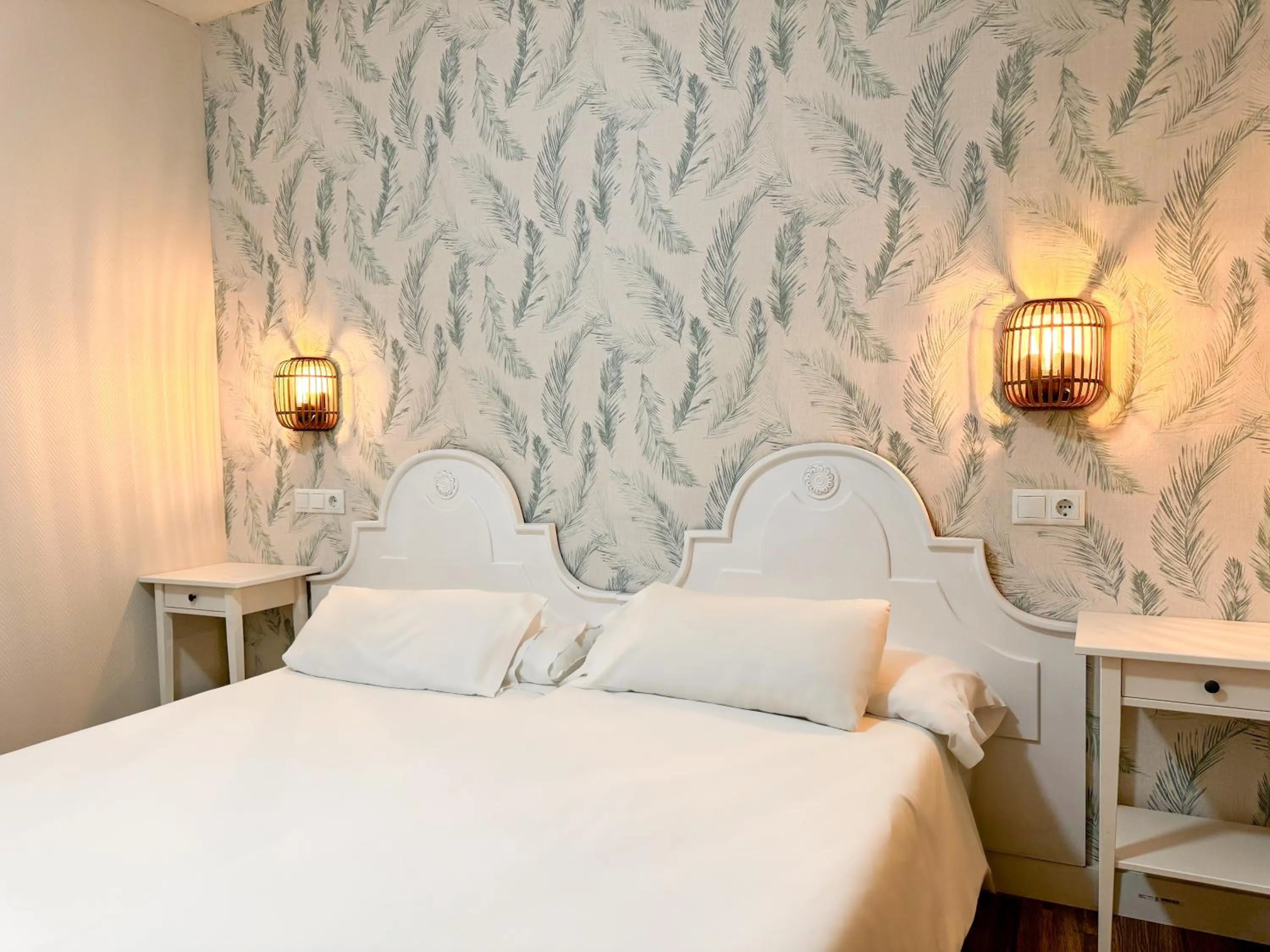 Bed in Hotel Plaza Mayor