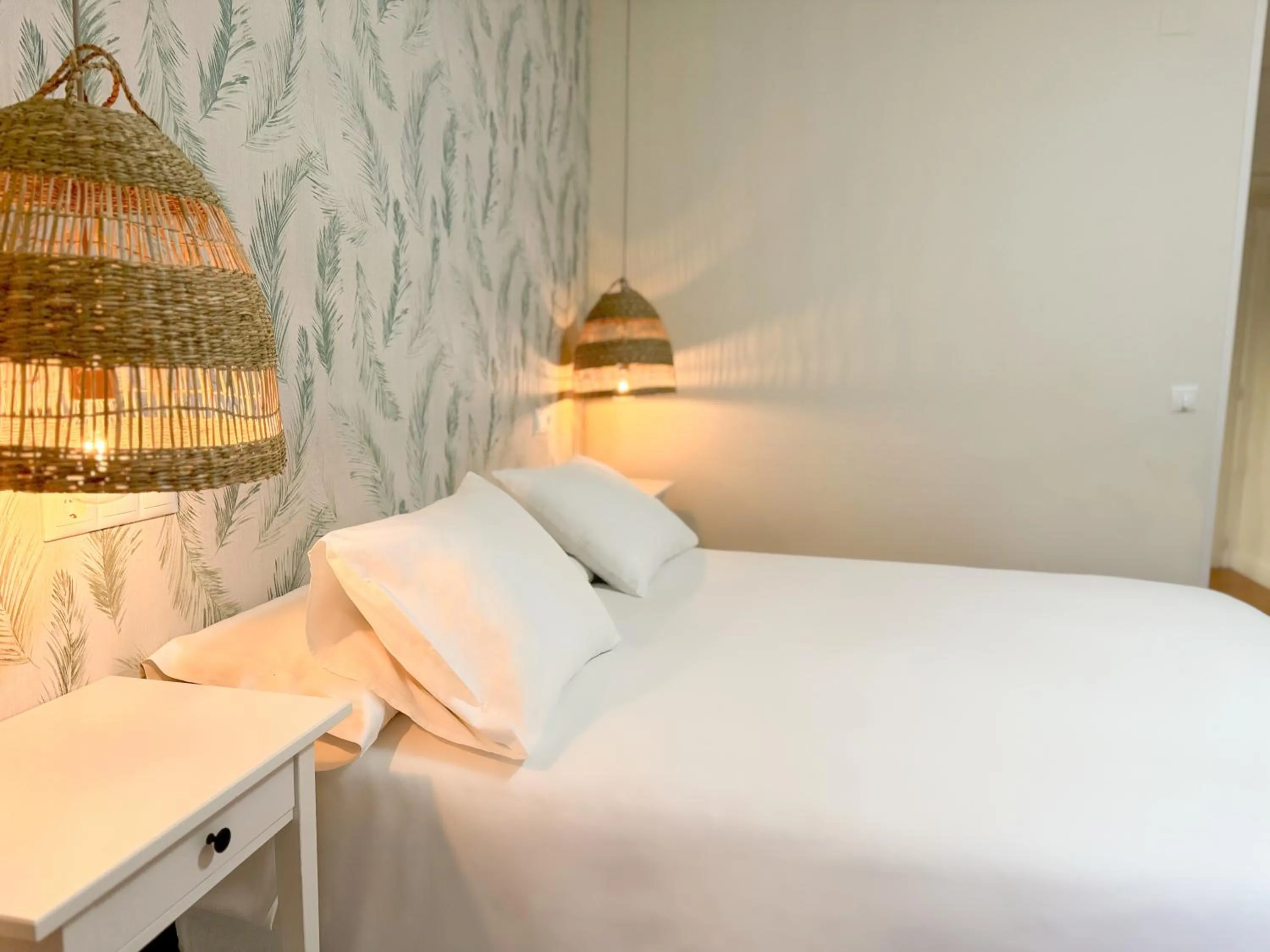 Bed in Hotel Plaza Mayor