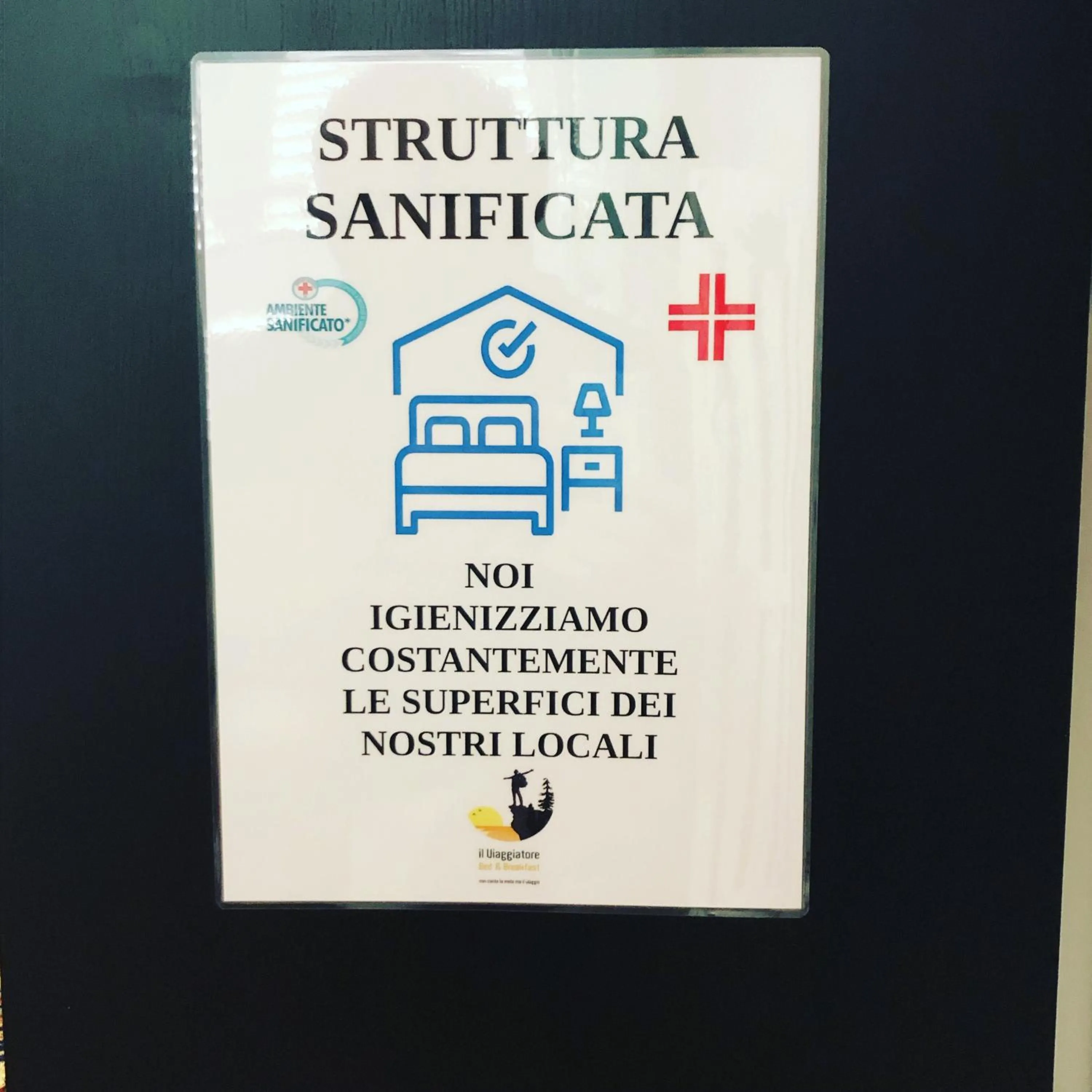 Certificate/Award in B&B Il Viaggiatore