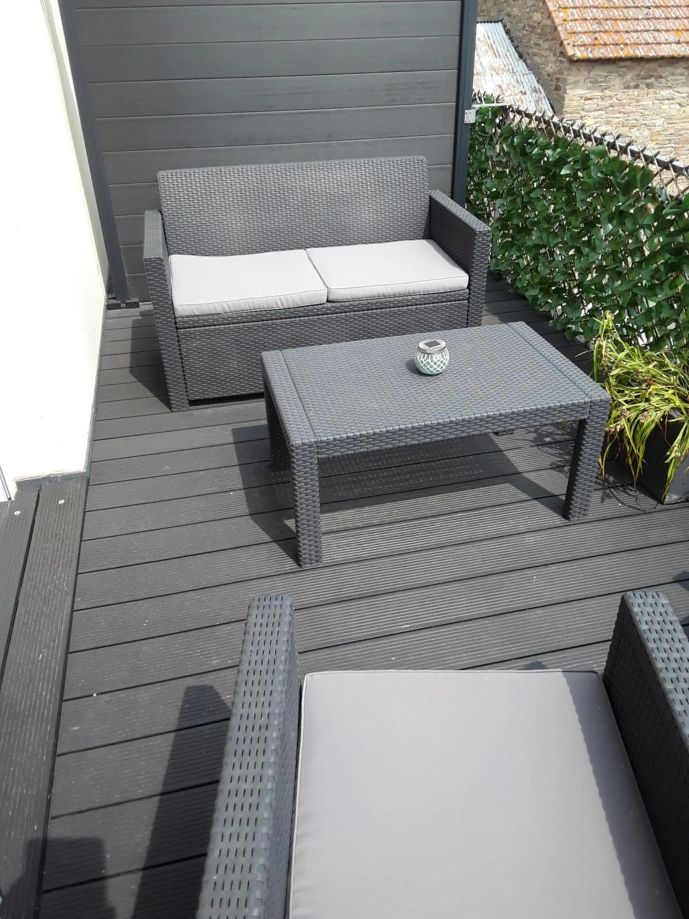 Balcony/Terrace in L'amarante chambres d'hôtes villefranche de panat