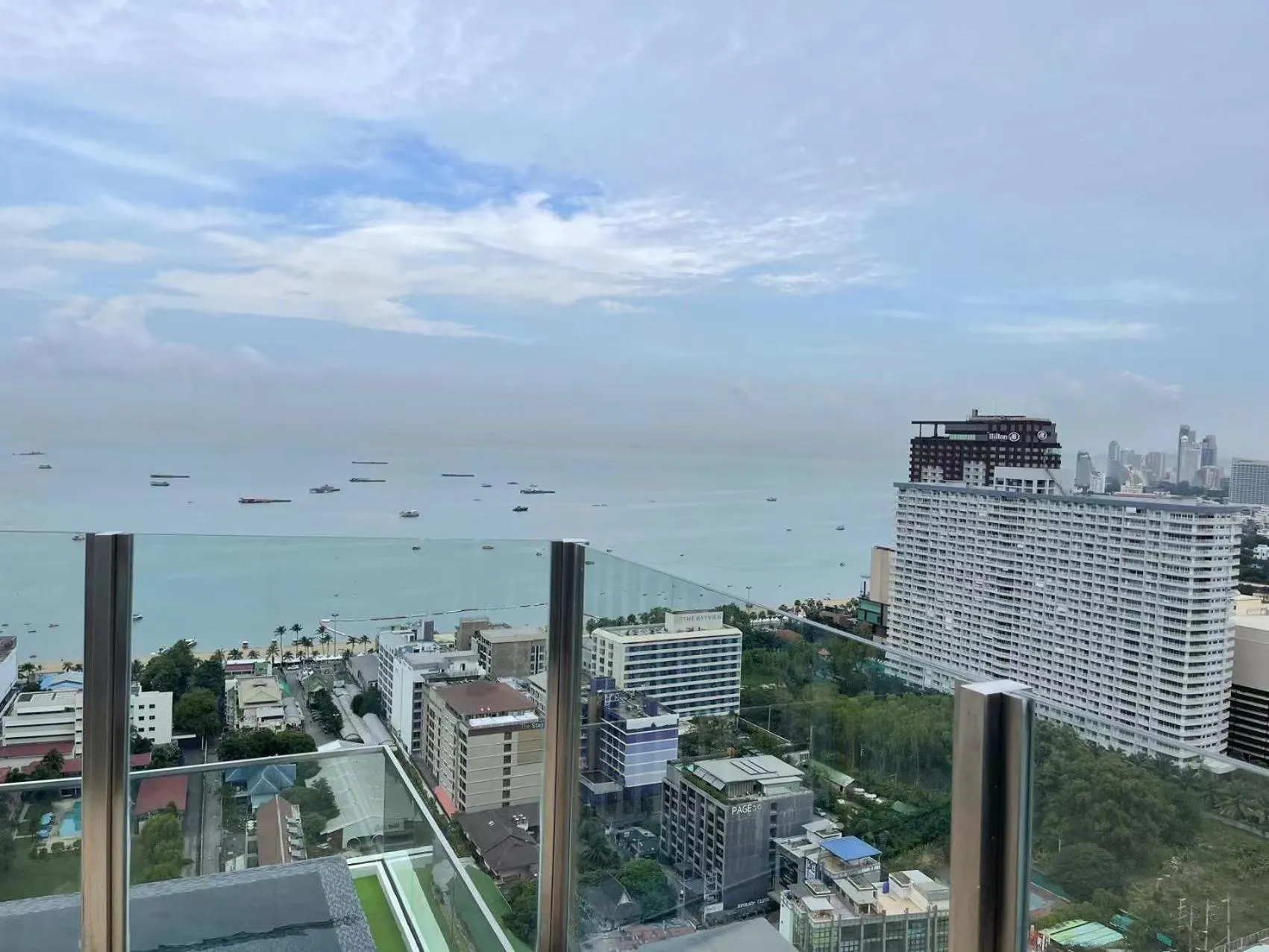 Swimming pool in The Base Central Pattaya Thai