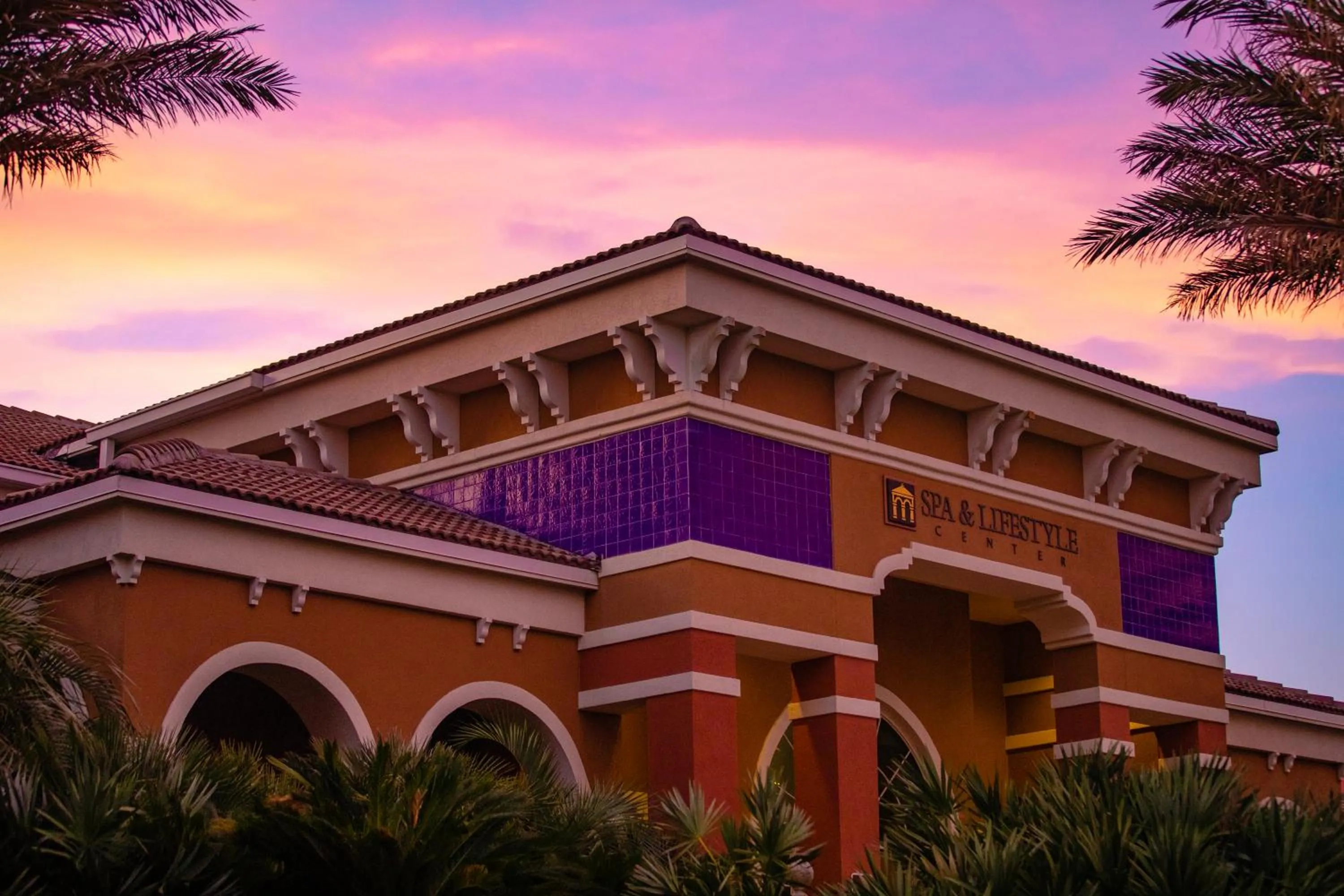 Property building in Portofino Island Resort