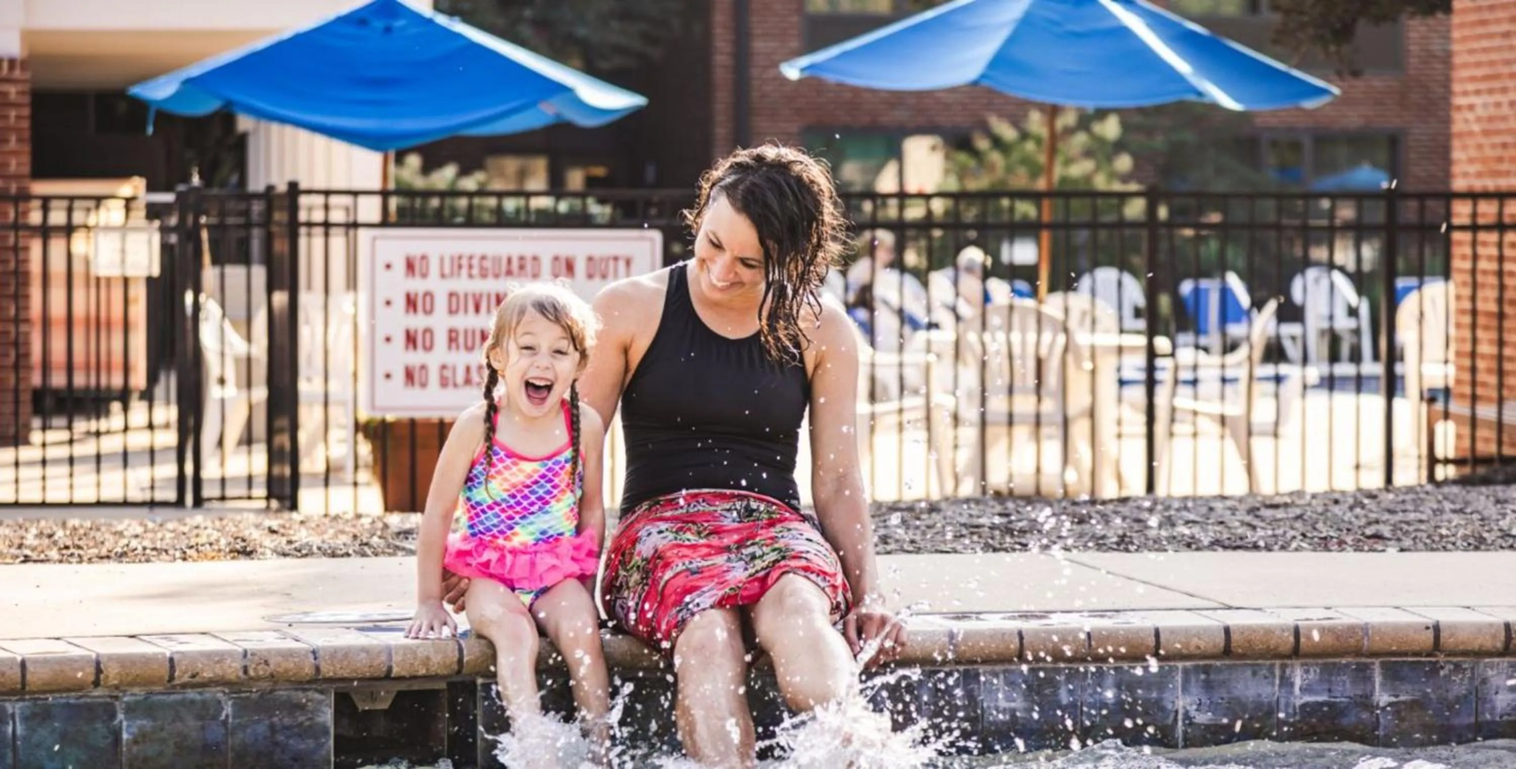Aqua park in Williamsburg Woodlands Hotel & Suites, an official Colonial Williamsburg Hotel