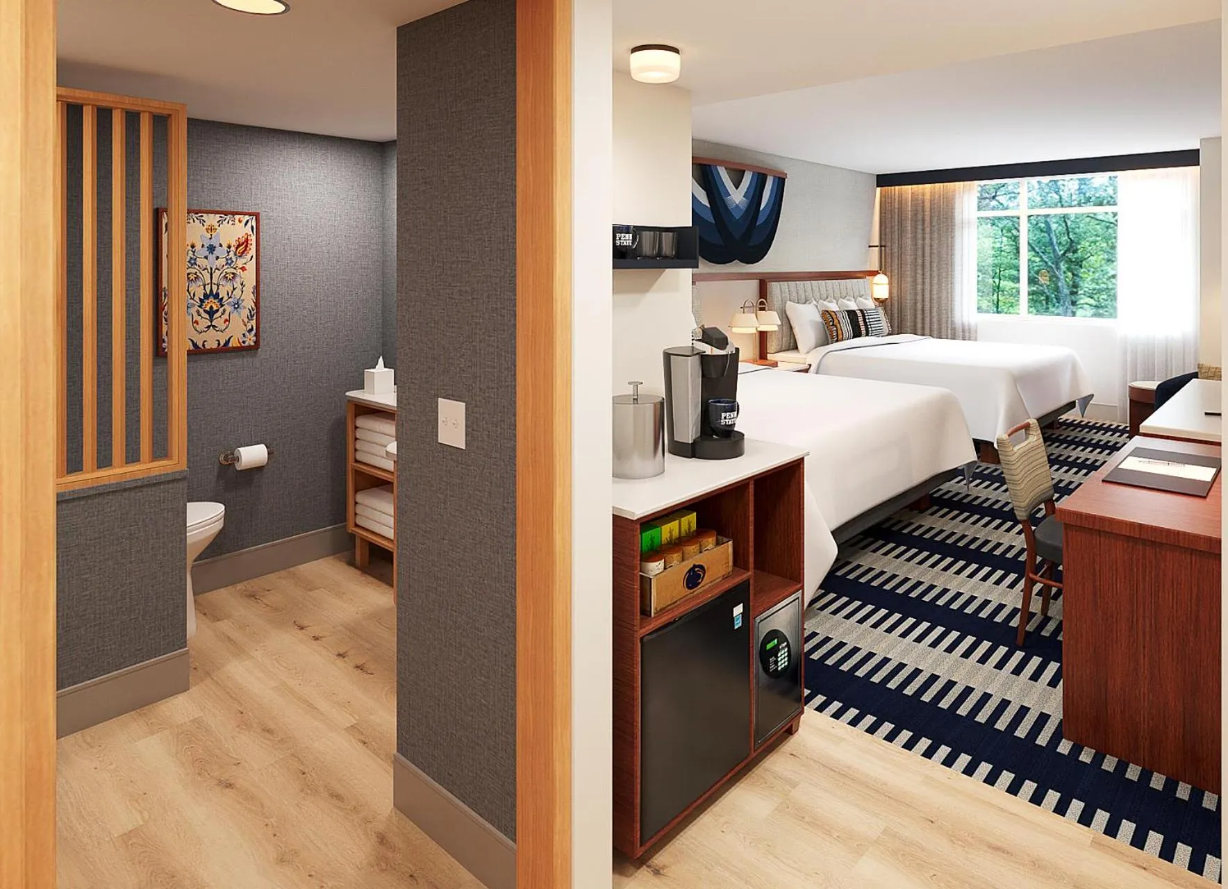 Standard King Room in The Penn Stater Hotel and Conference Center