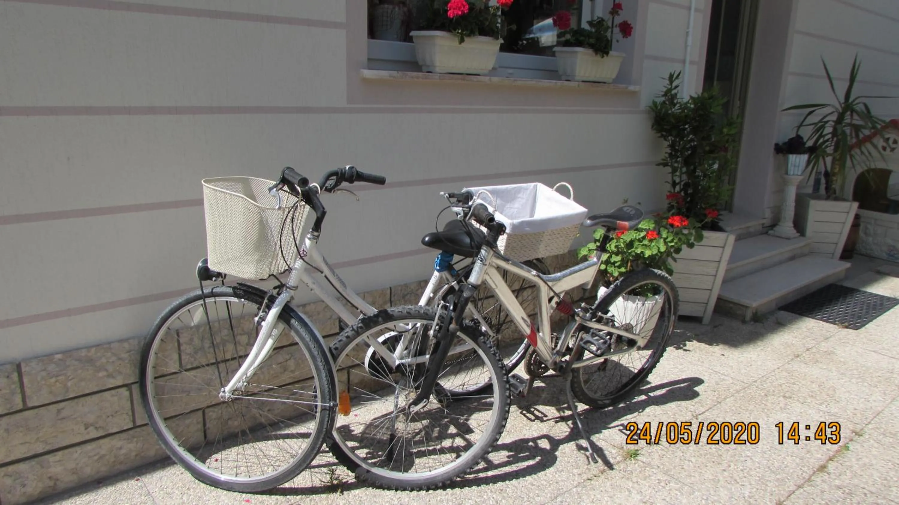 Cycling in B&b villa lambusta