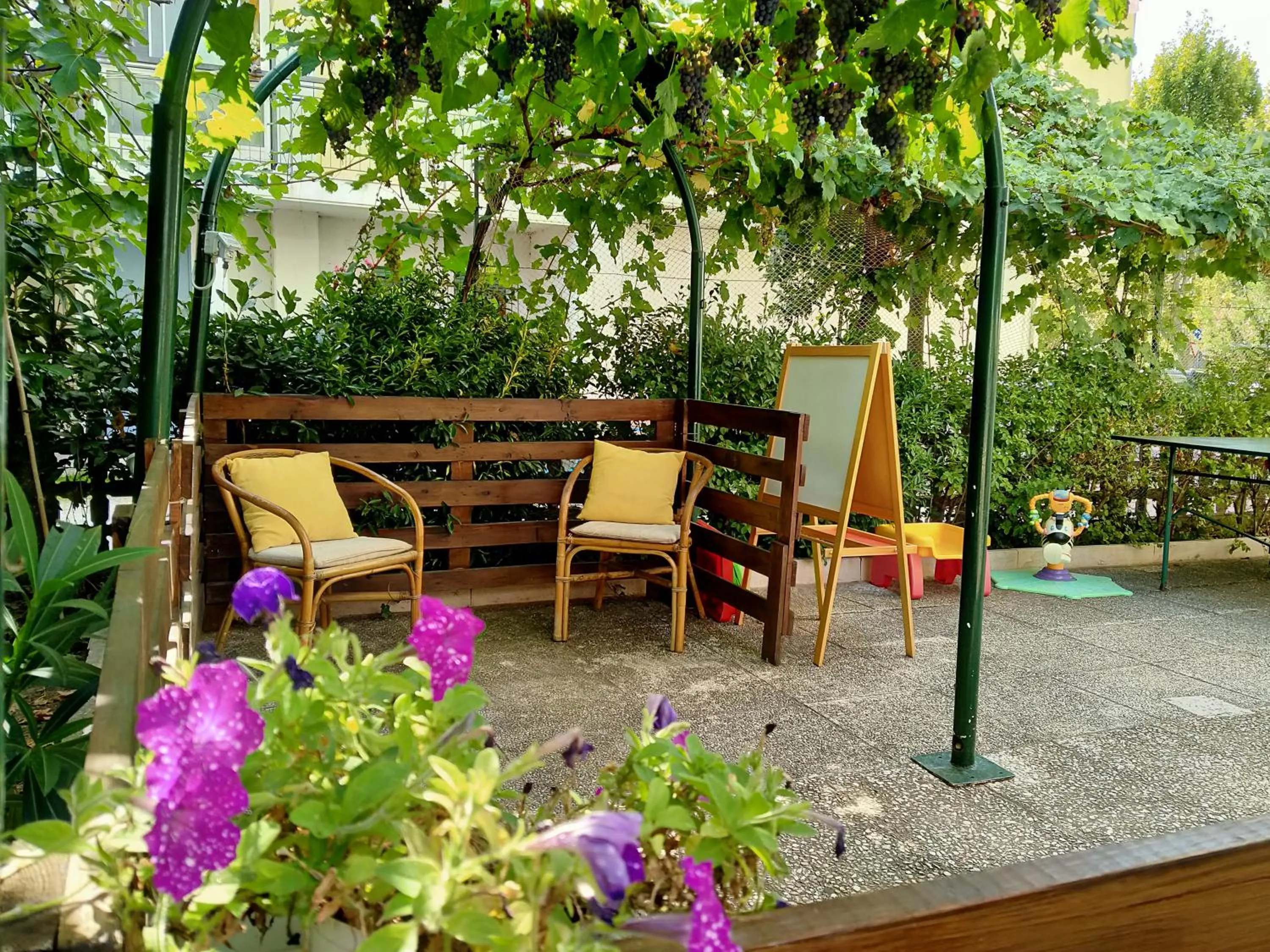 Garden in B&b villa lambusta