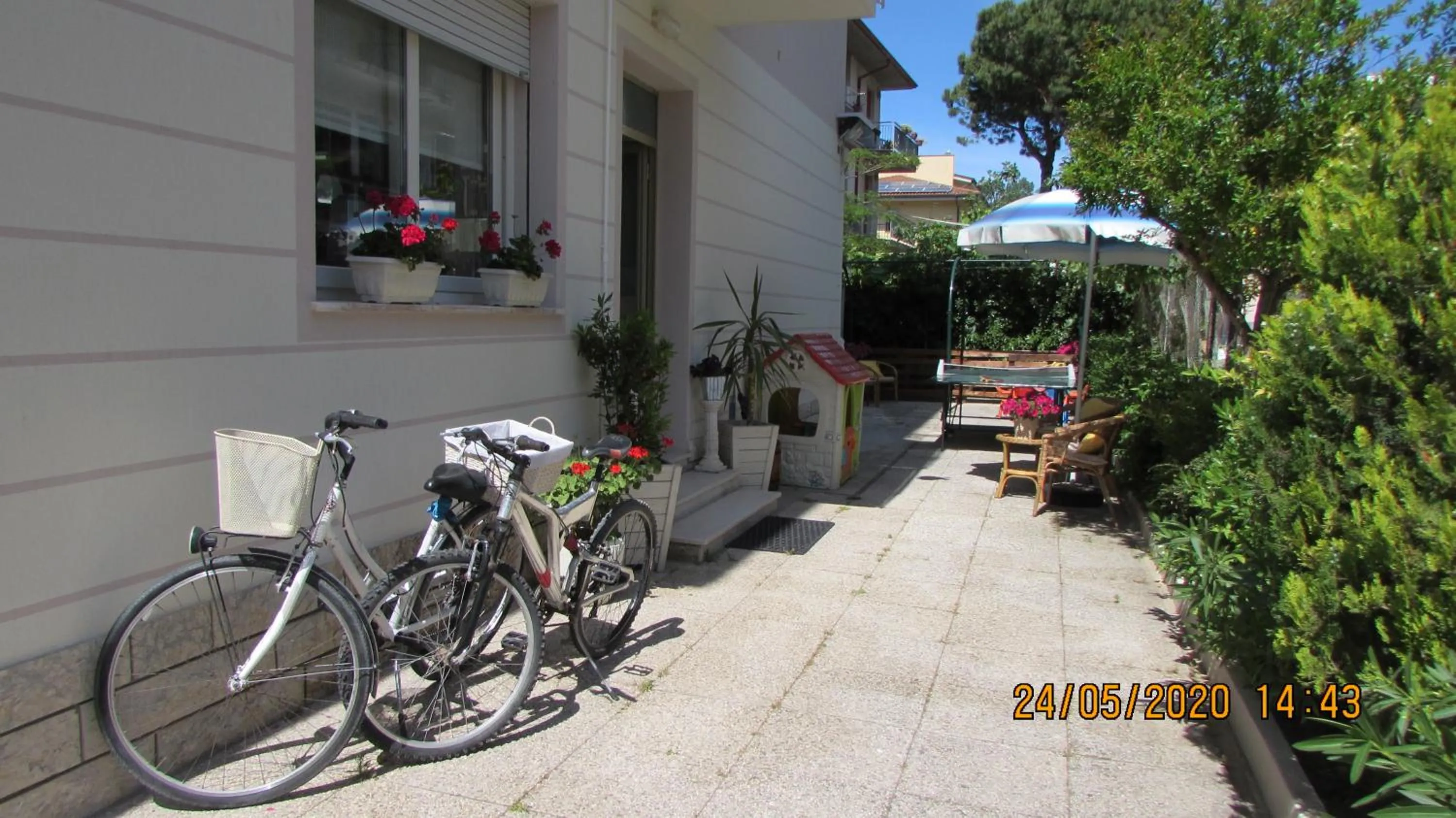 Cycling in B&b villa lambusta