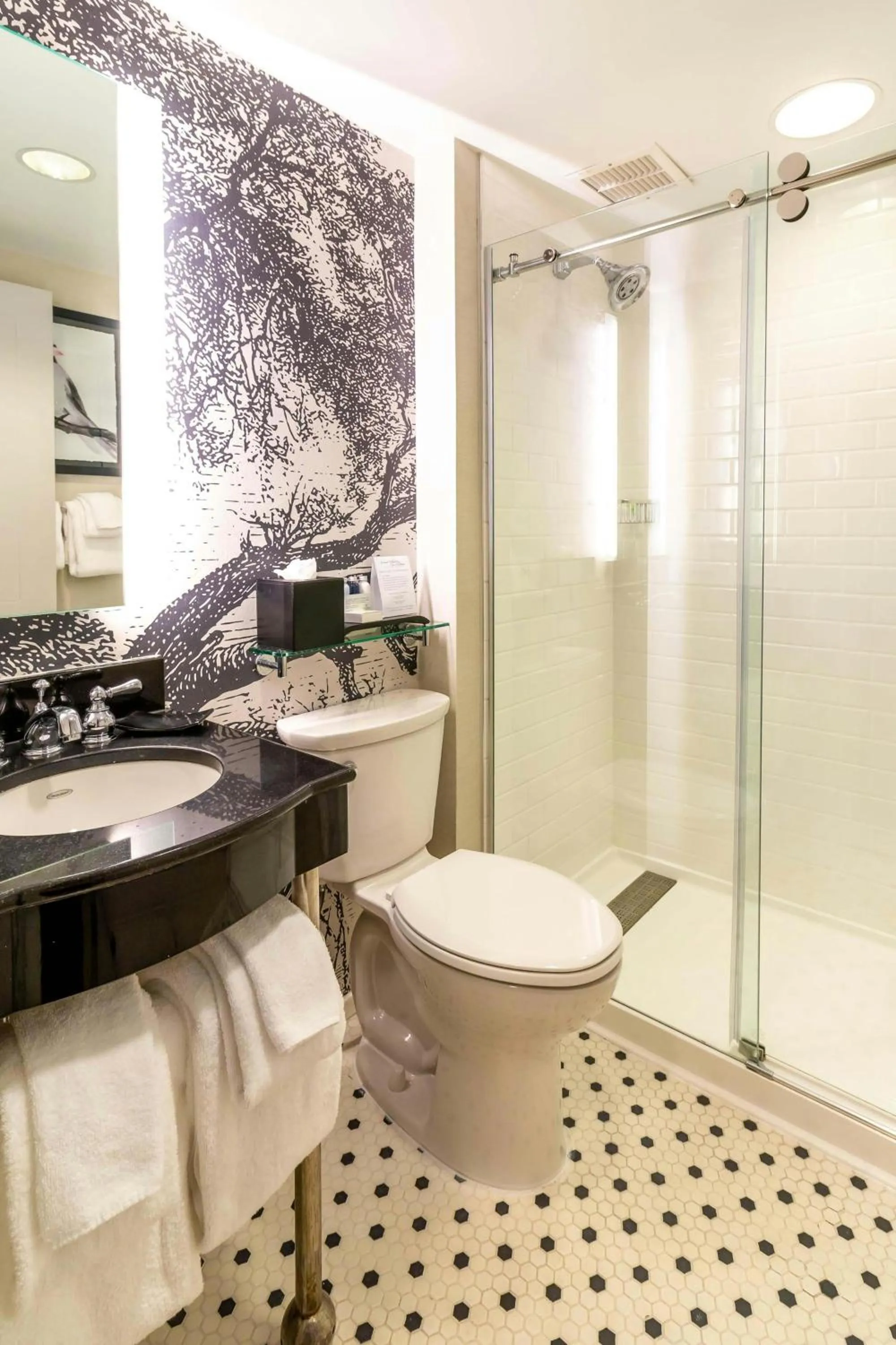 Bathroom in Williamsburg Lodge, Autograph Collection