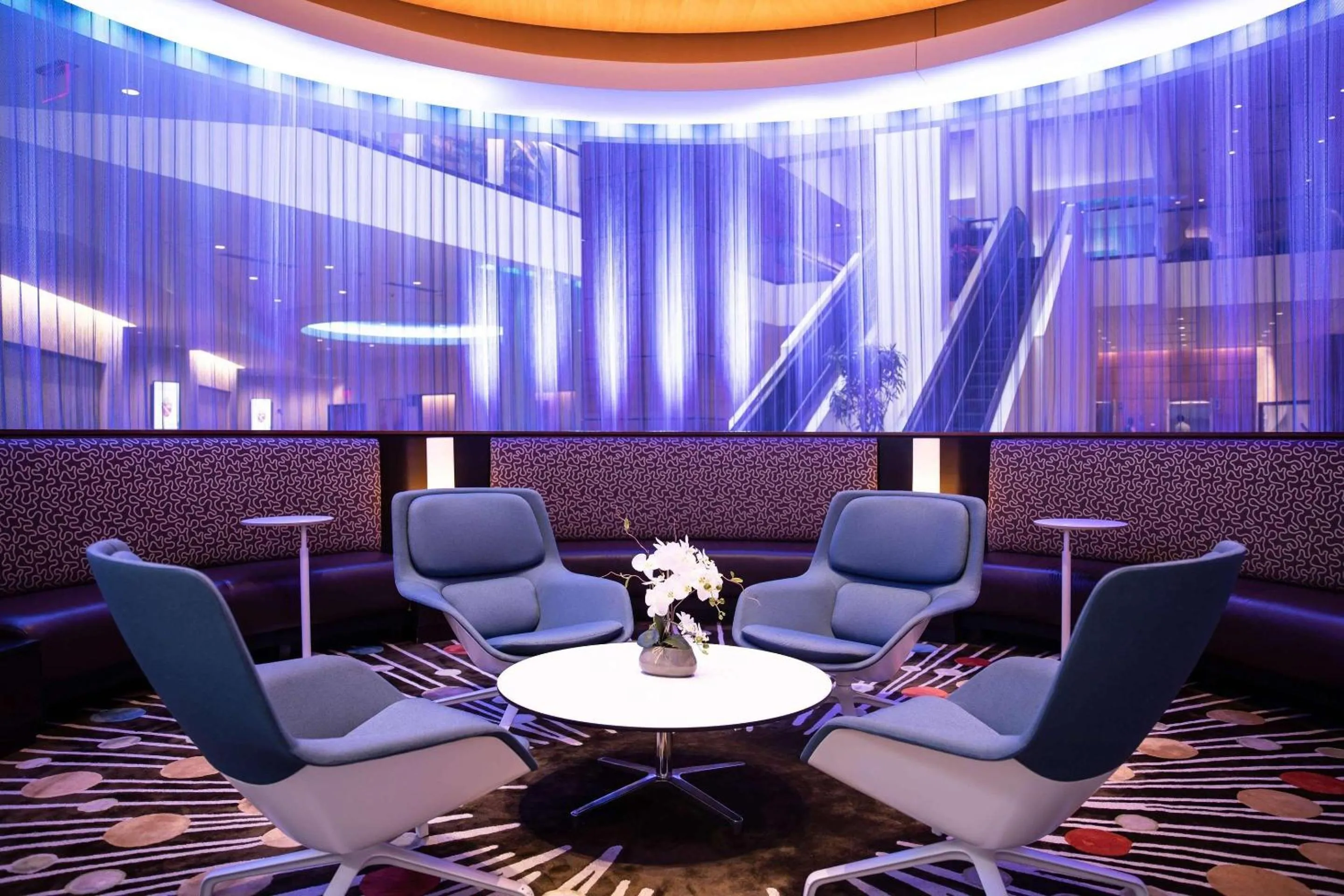 Lobby or reception in Radisson Plaza Hotel at Kalamazoo Center