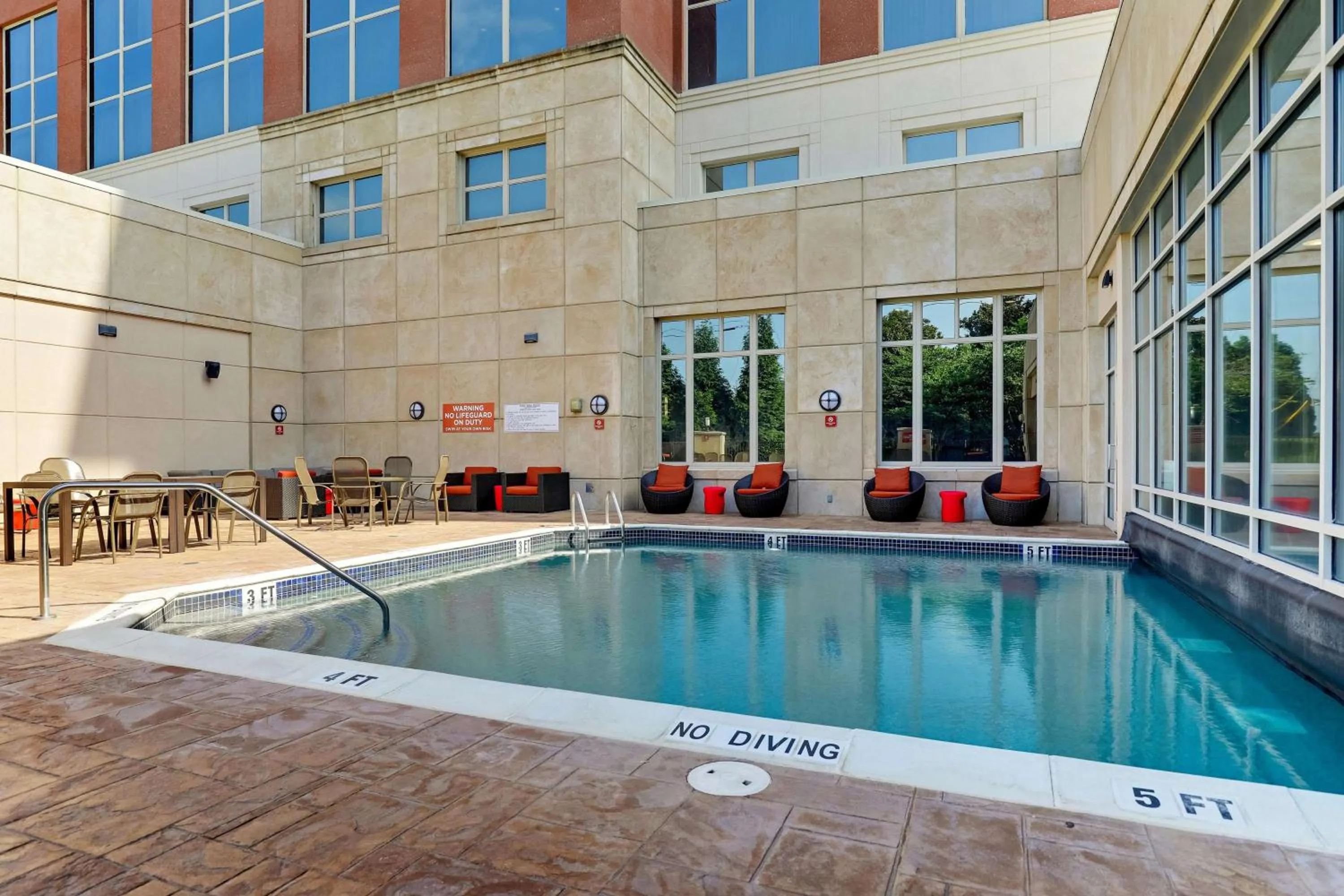 Pool view in Drury Plaza Hotel Nashville Franklin