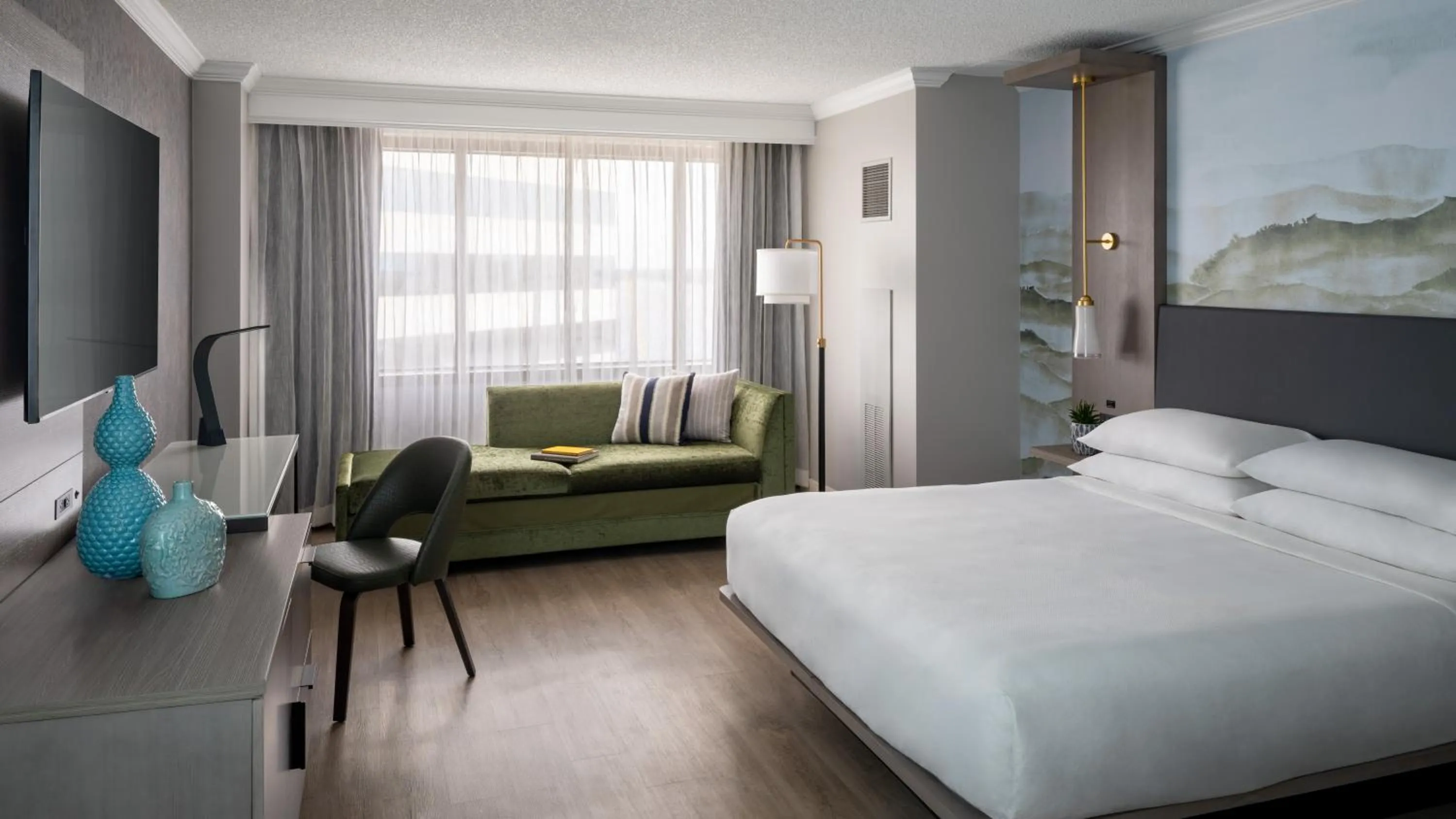 Bed in Marriott Jacksonville Downtown