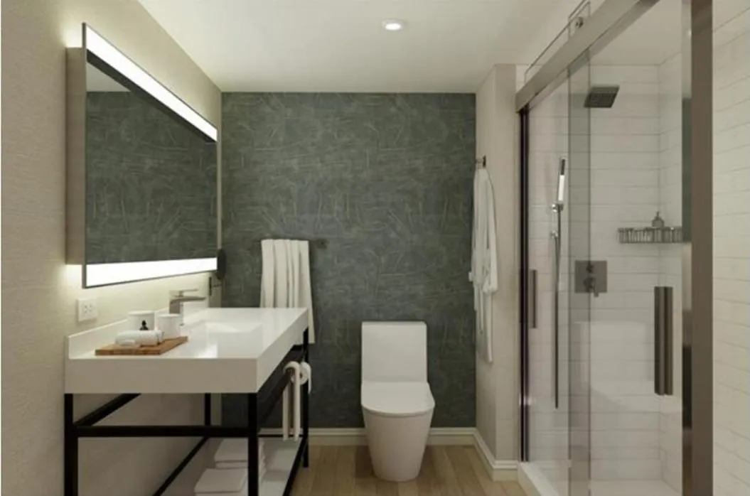 Bathroom in Marriott Jacksonville Downtown