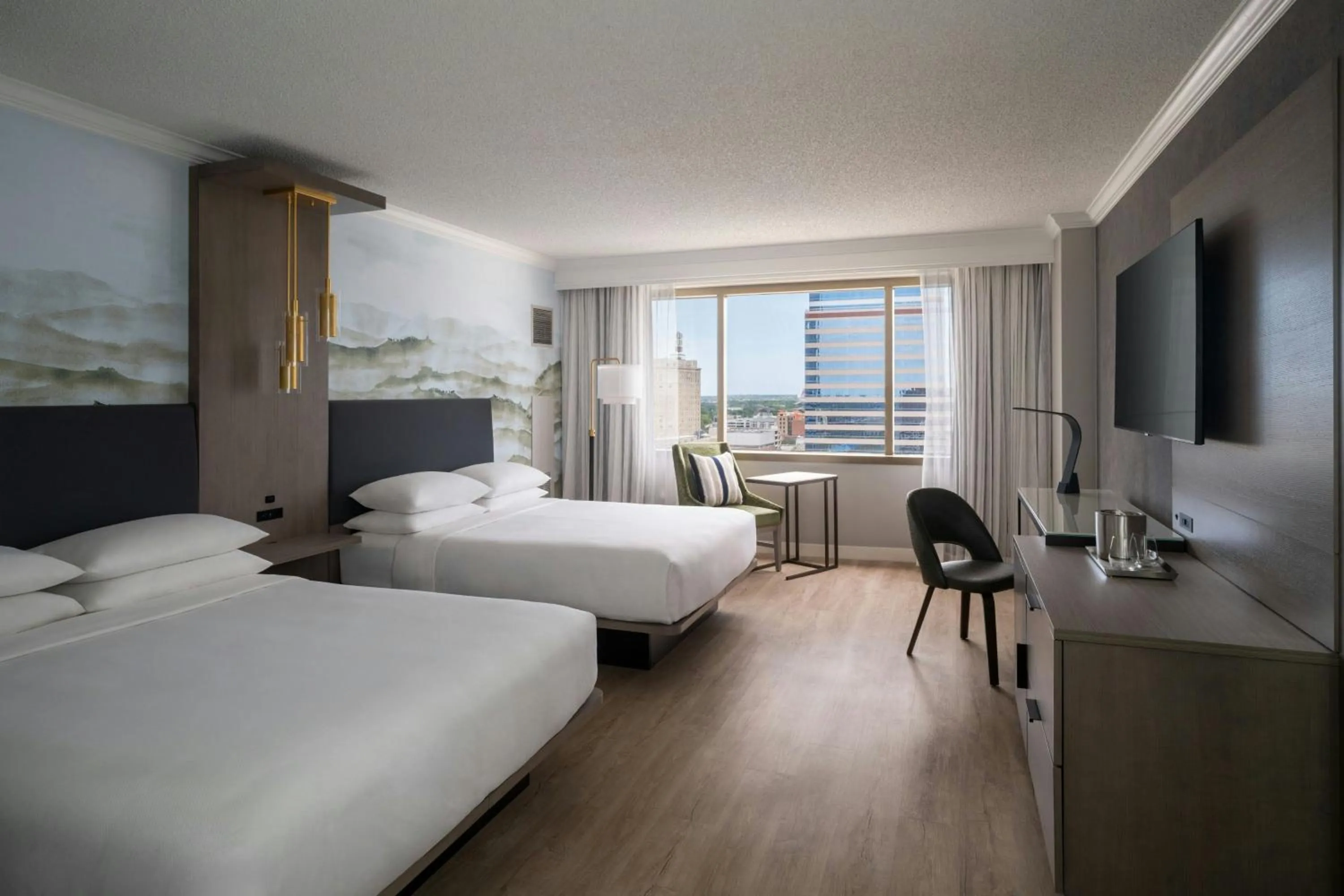 Photo of the whole room, Bed in Marriott Jacksonville Downtown