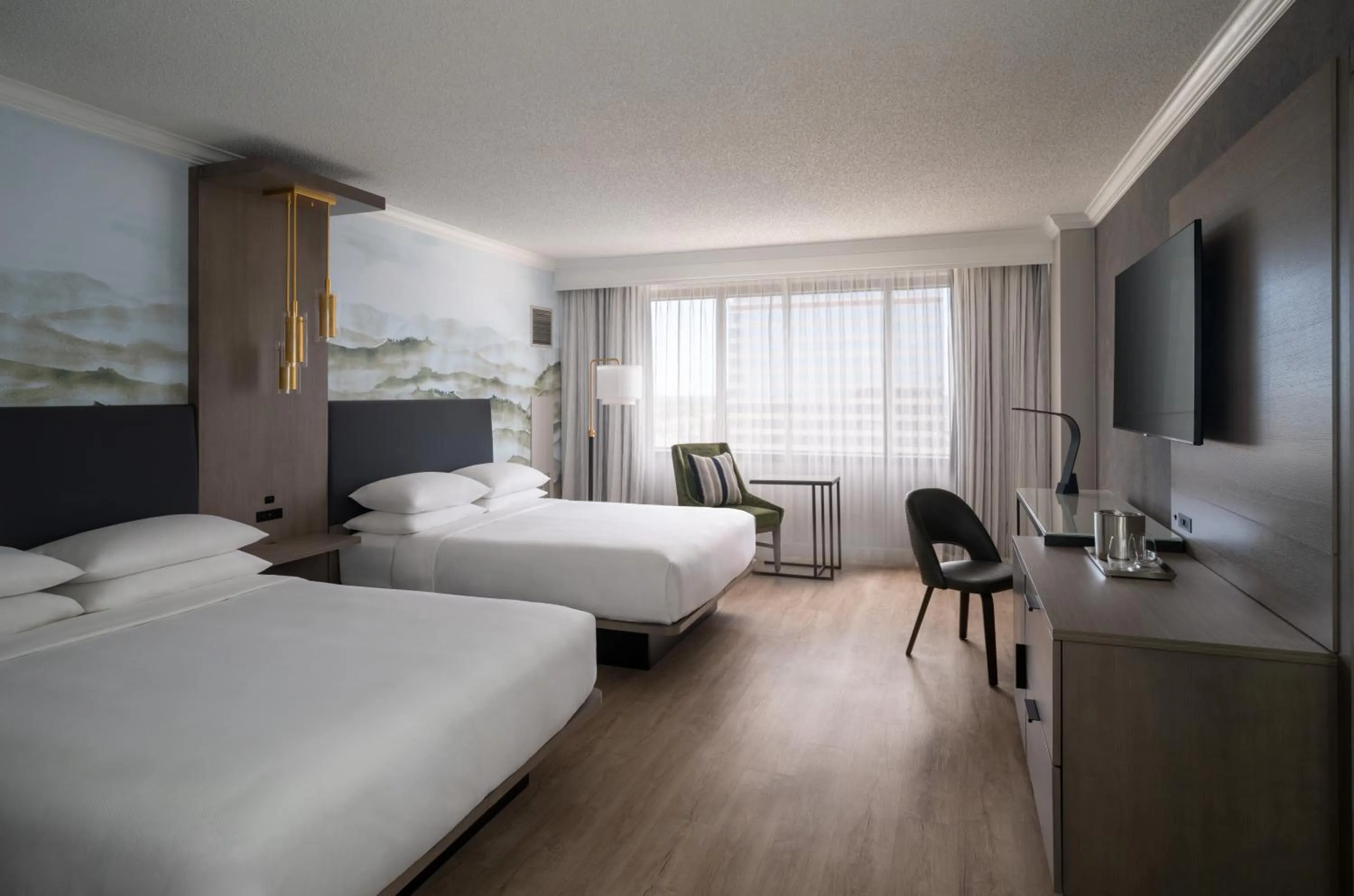 Photo of the whole room, Bed in Marriott Jacksonville Downtown