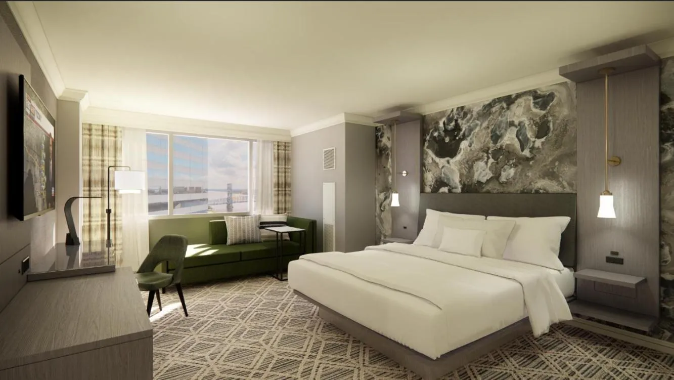 Photo of the whole room, Bed in Marriott Jacksonville Downtown