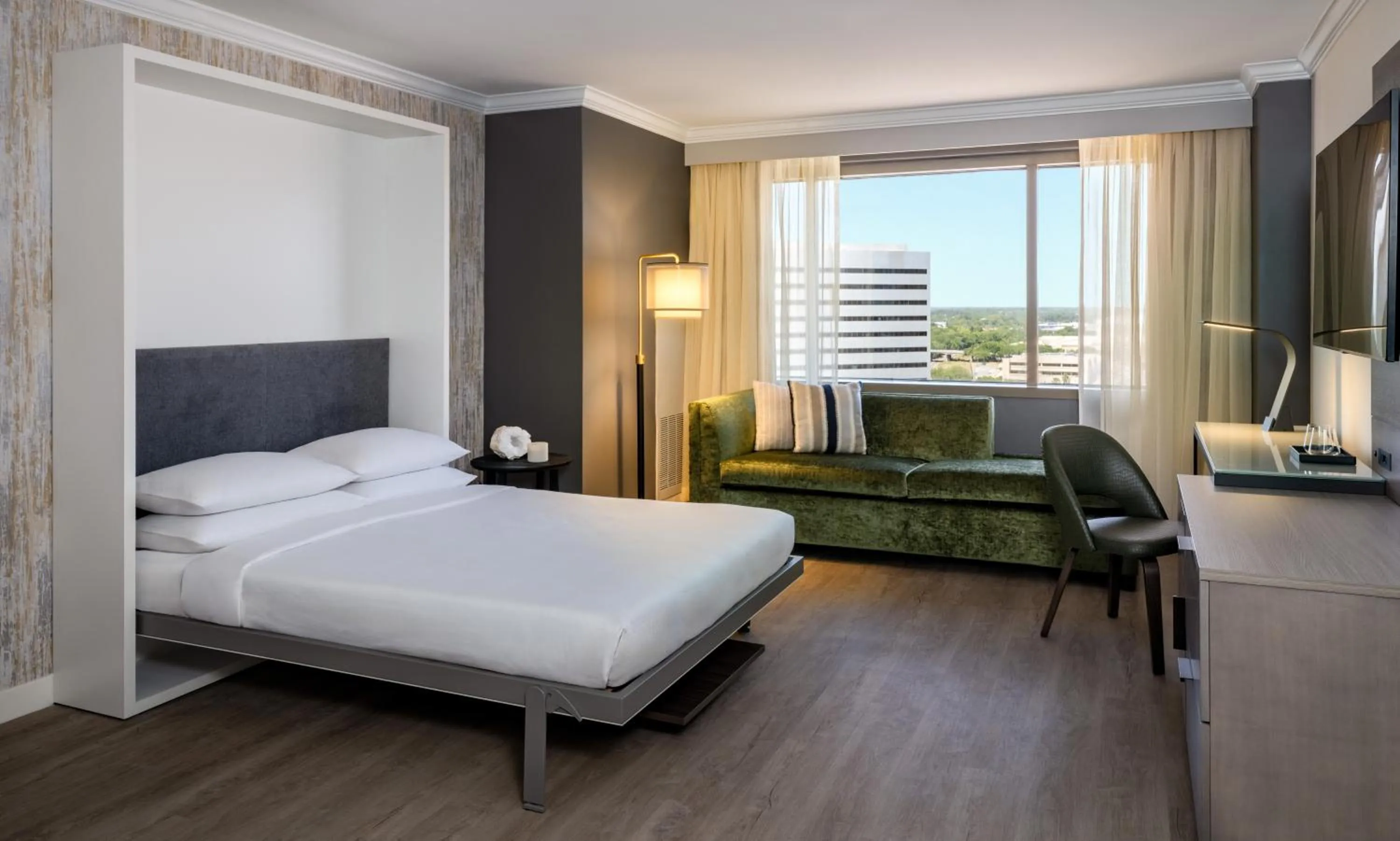 Bed in Marriott Jacksonville Downtown