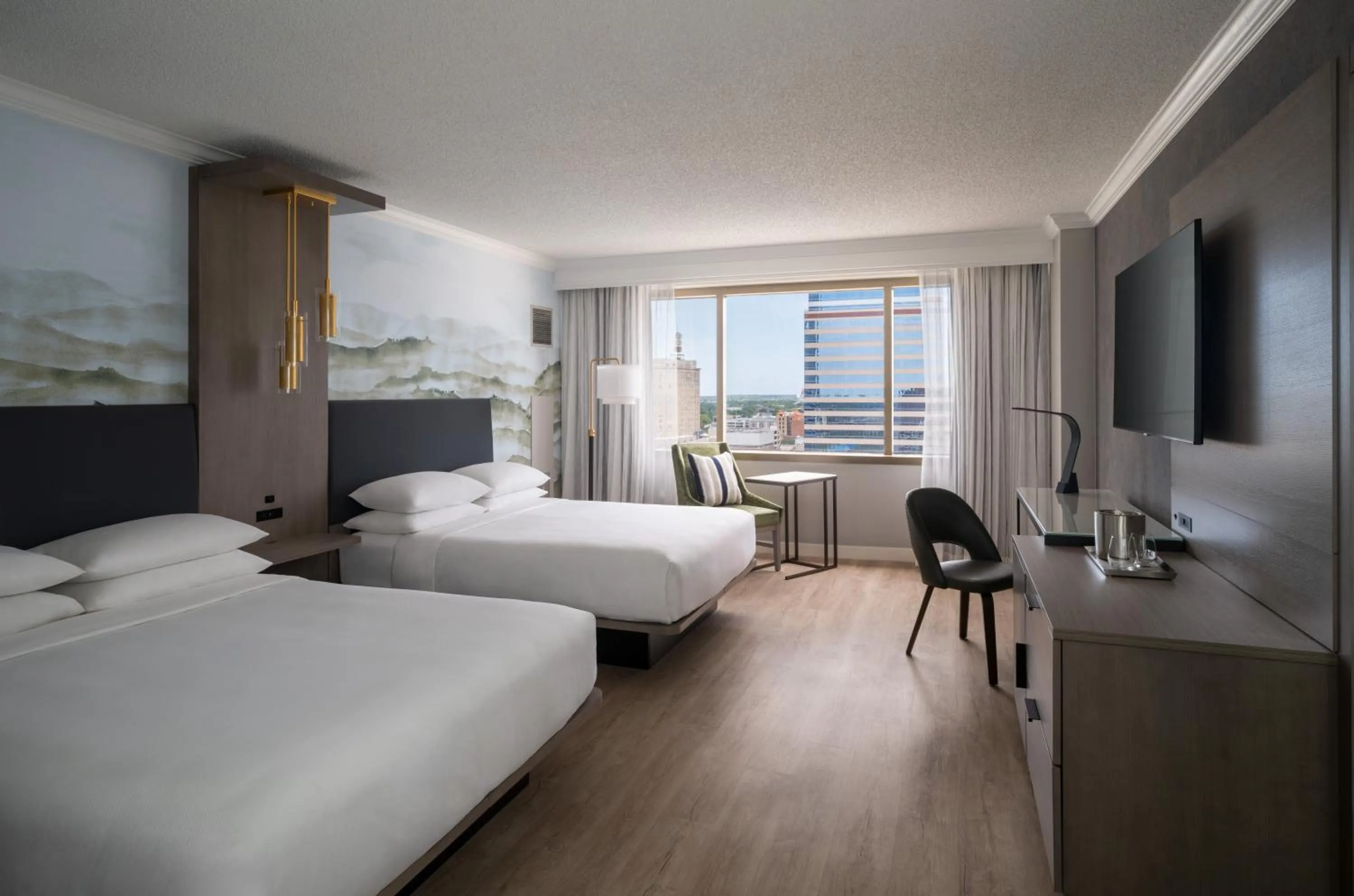 Photo of the whole room, Bed in Marriott Jacksonville Downtown