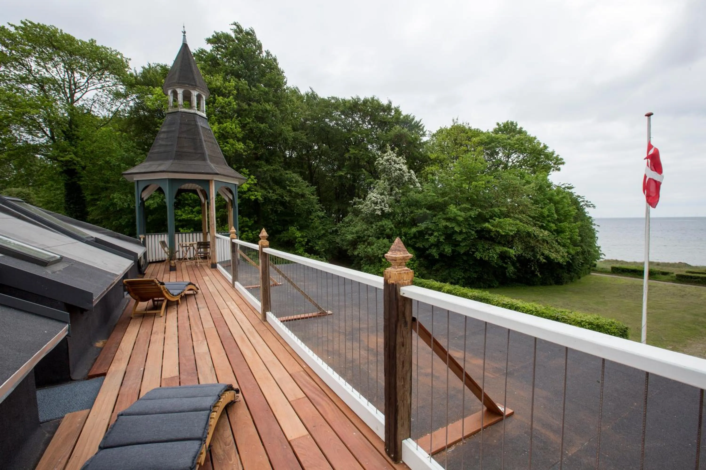 Balcony/Terrace in Østersø kystlejligheder