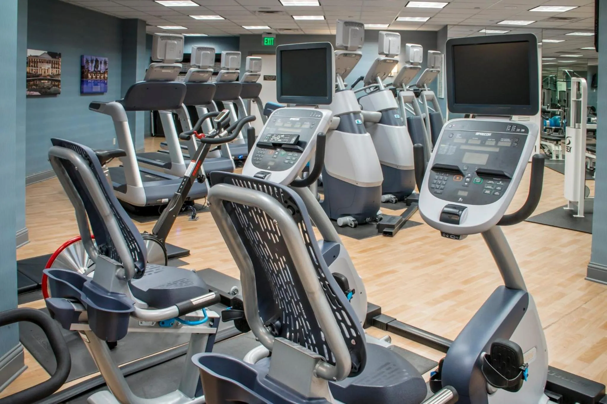 Fitness centre/facilities in Omni Austin Hotel Downtown