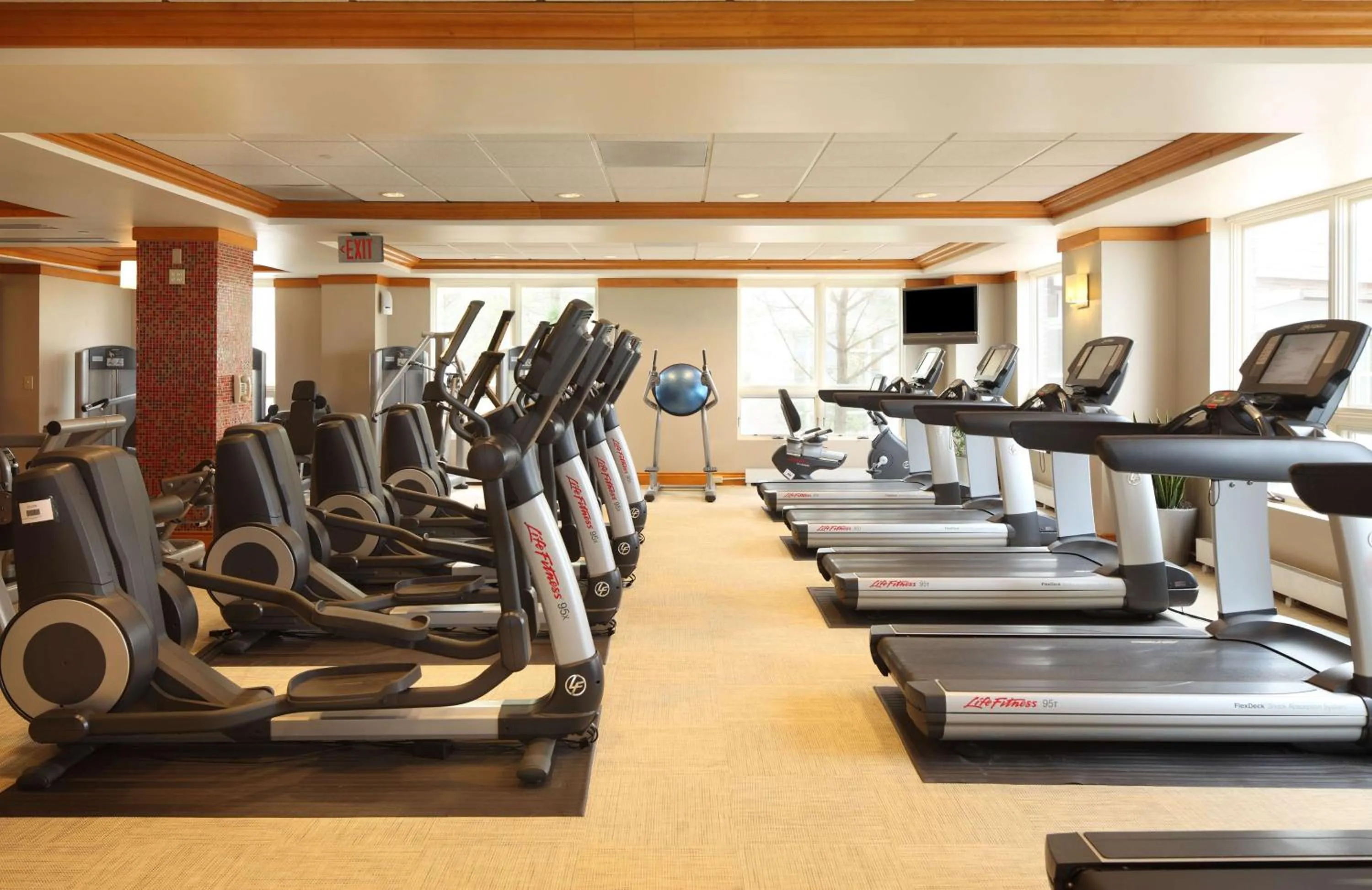 Fitness centre/facilities in Hyatt Regency Chesapeake Bay Golf Resort, Spa & Marina
