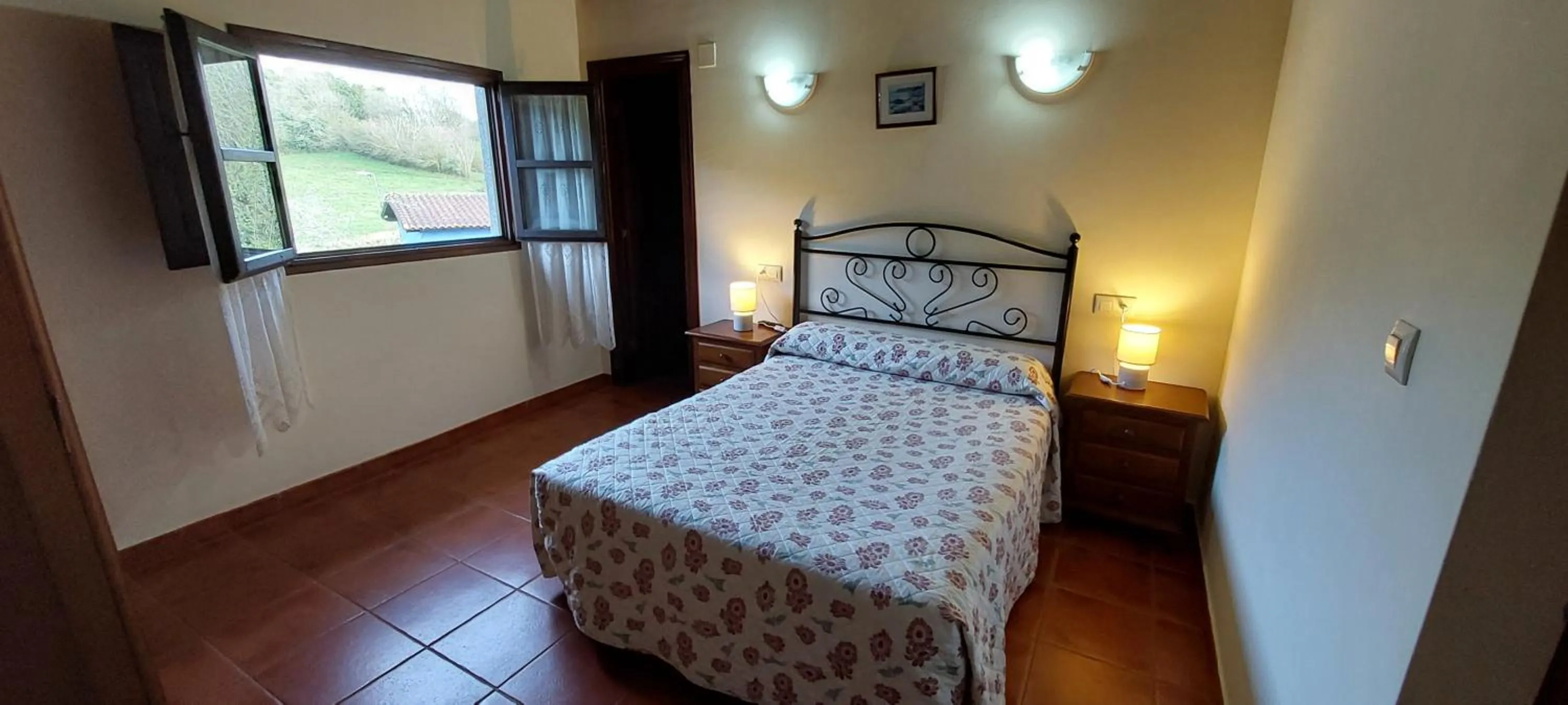 Bed in Hotel Rural La Casona del Fraile