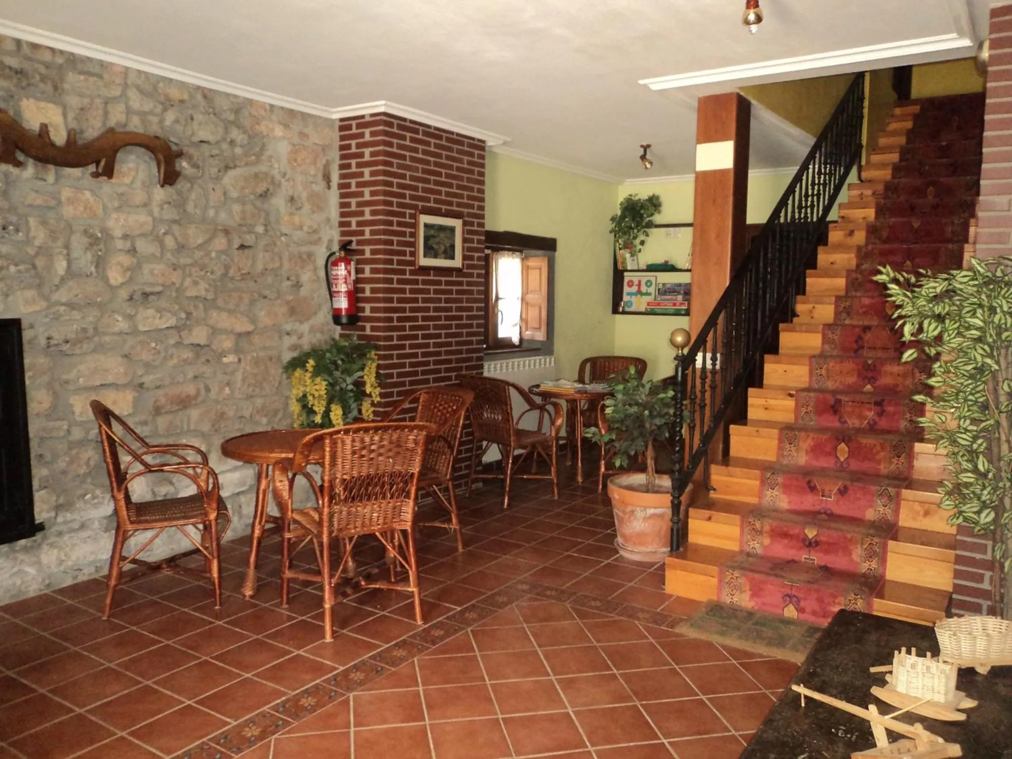 Lobby or reception in Hotel Rural La Casona del Fraile