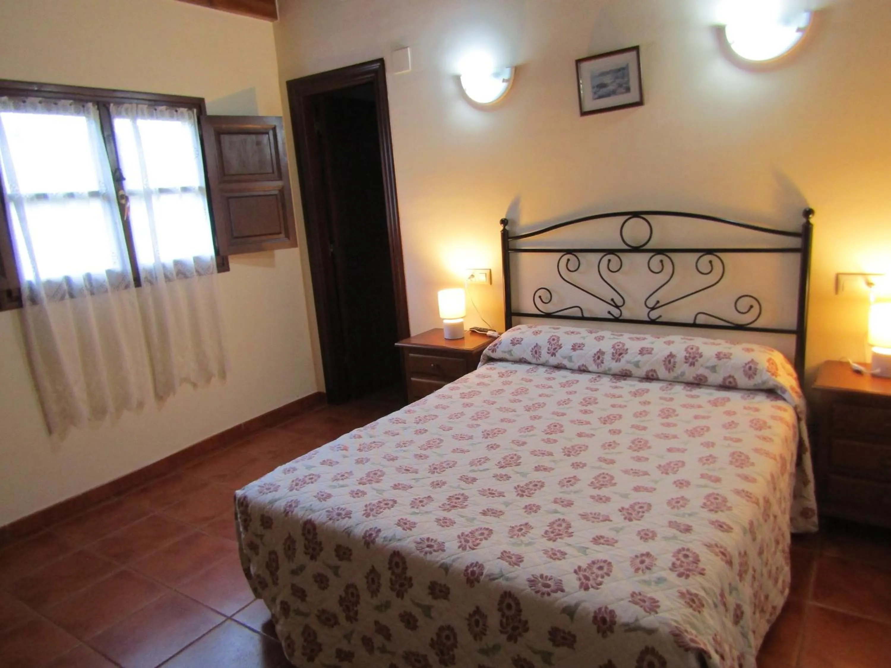 Bed in Hotel Rural La Casona del Fraile