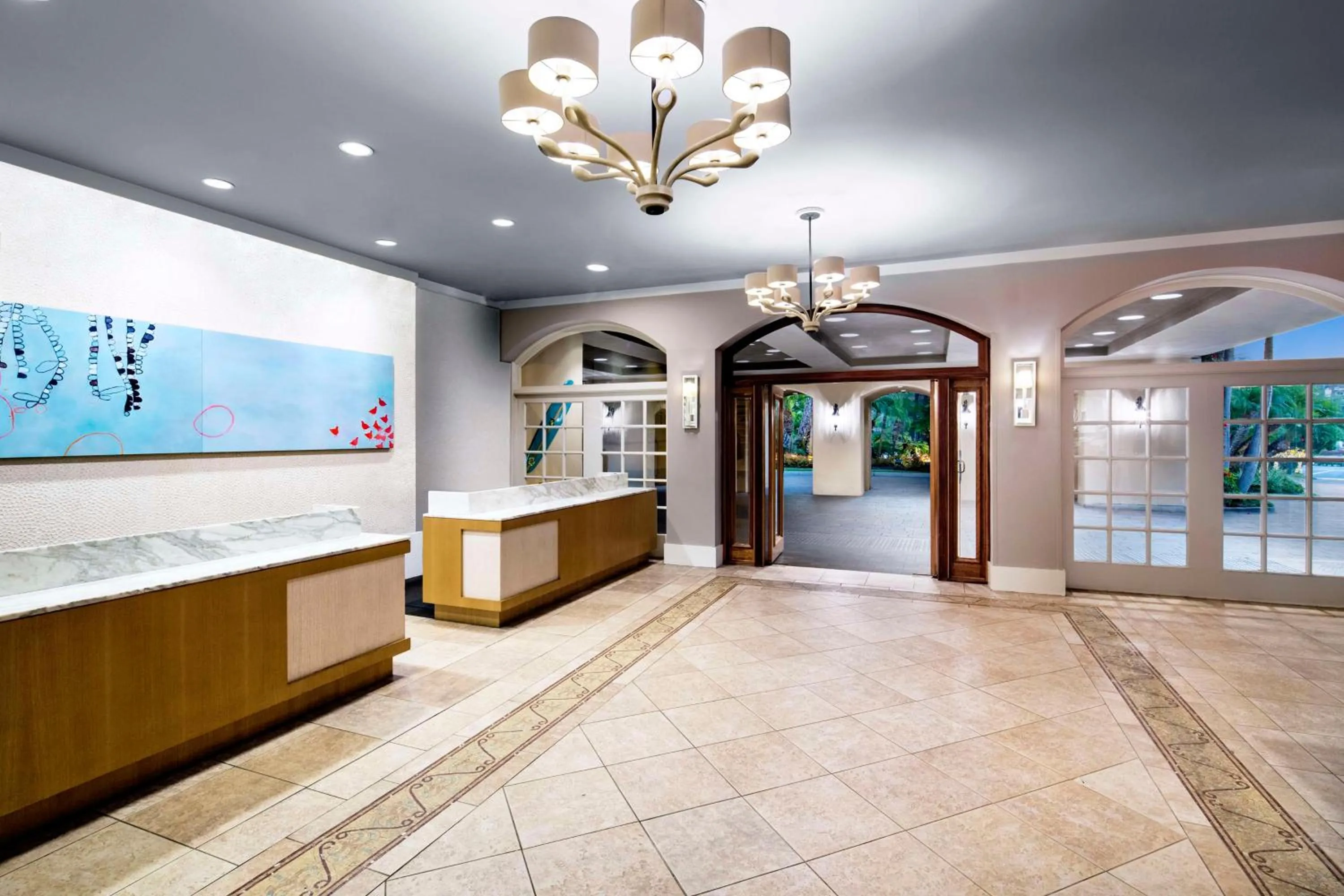 Lobby or reception in Hyatt Regency Newport Beach