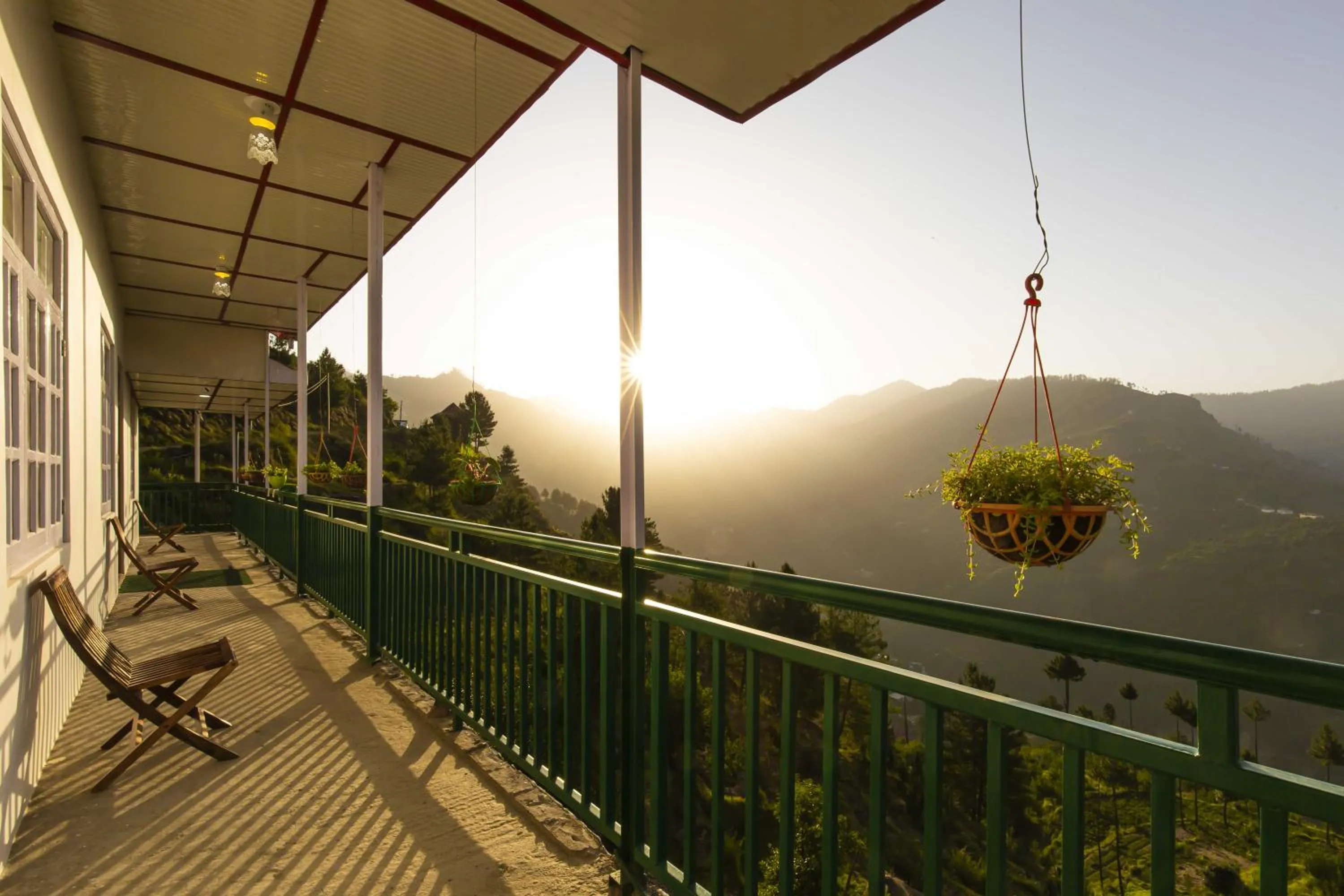 Balcony/Terrace in Zostel Homes Kotkhai, Shimla